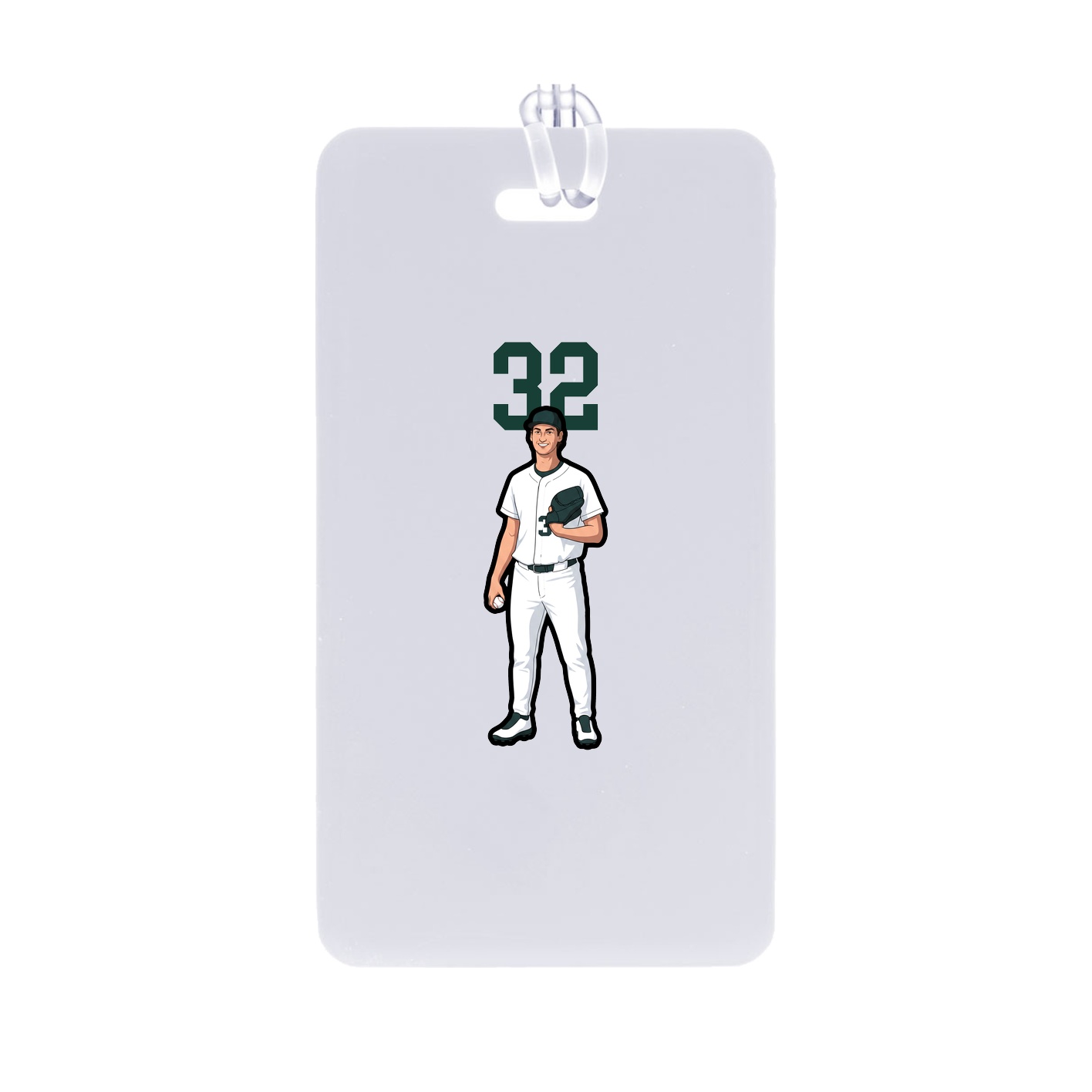 Bag Tag — Number Top in Classic