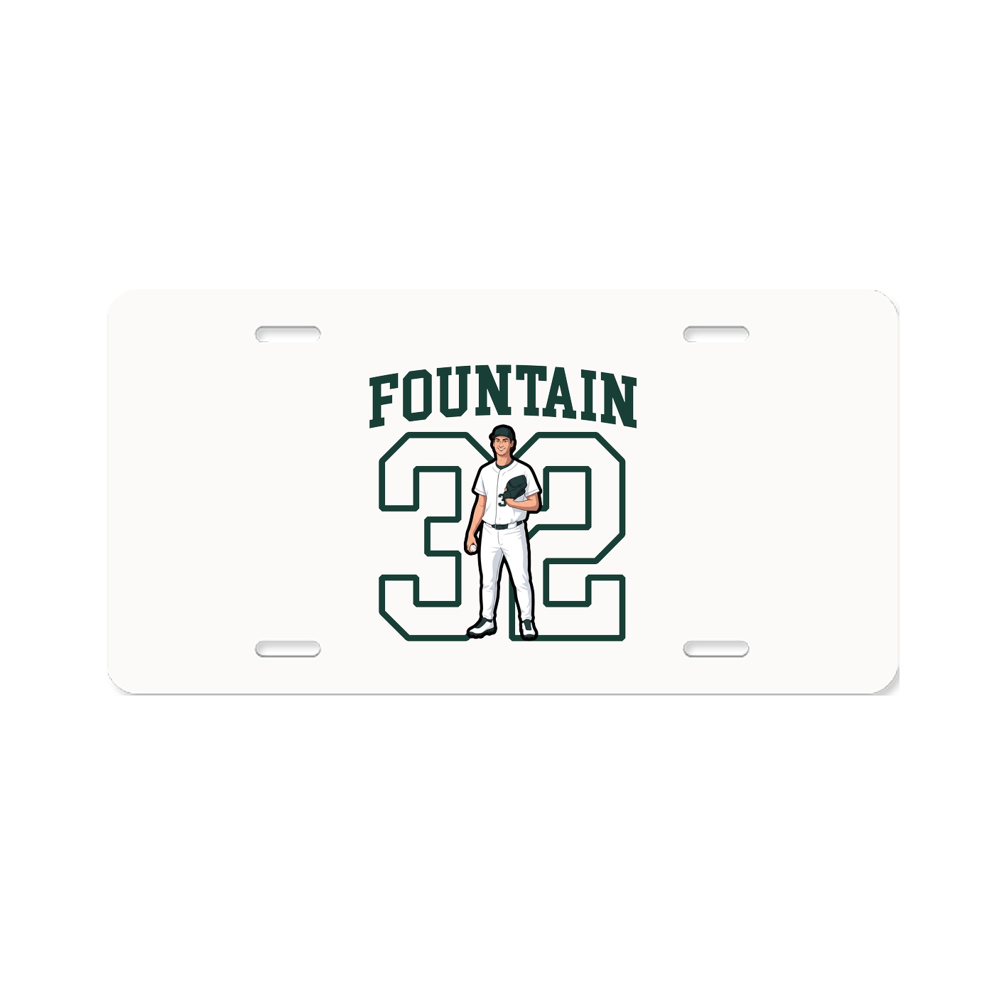 License Plate — Shirsey in Classic