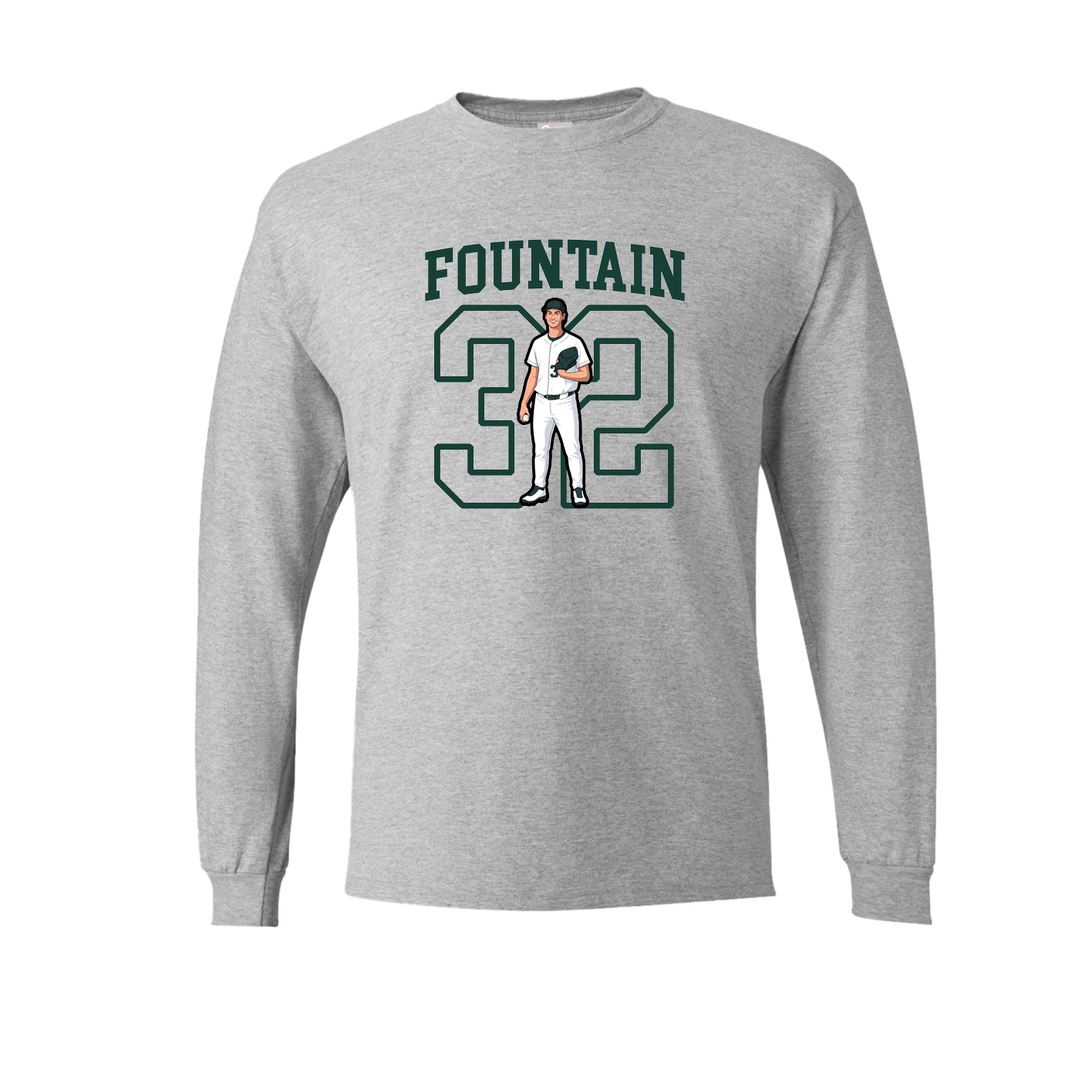 Long Sleeve Tee — Shirsey in Grey