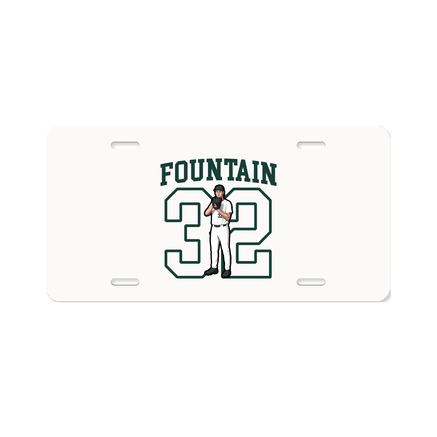 License Plate — Shirsey in Classic