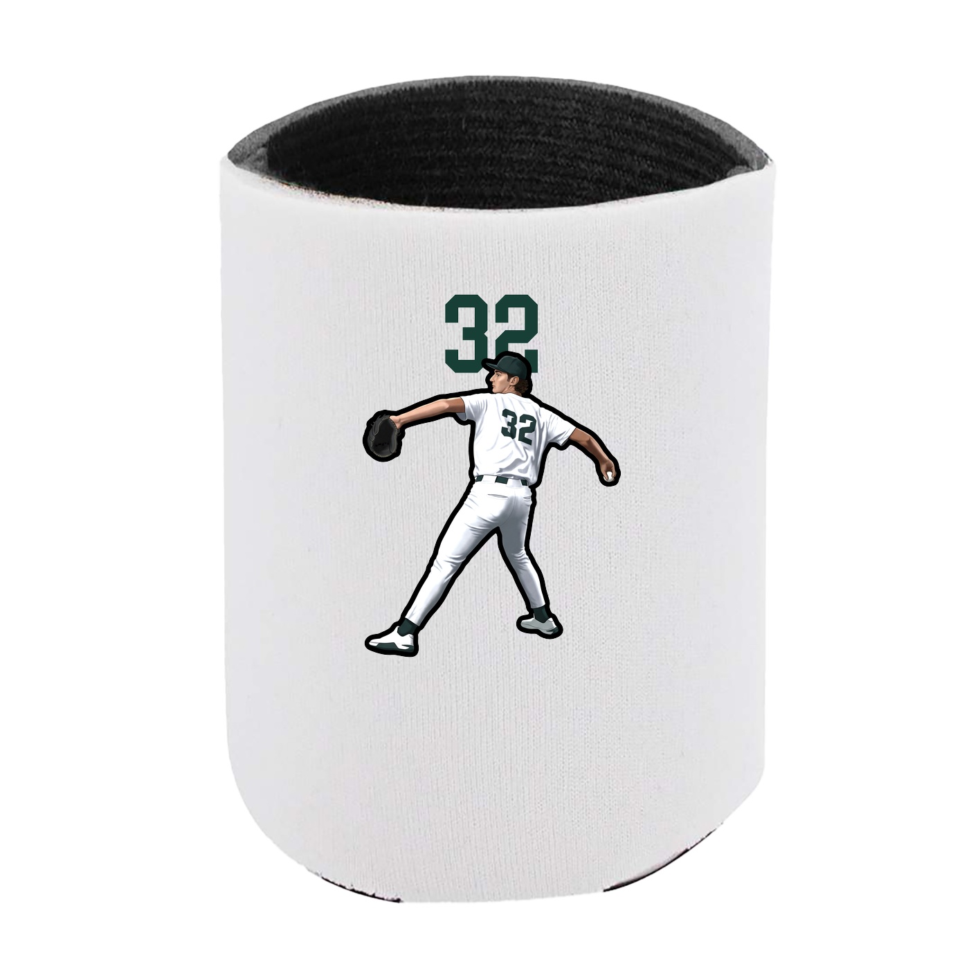 Can Holder — Number Top in White