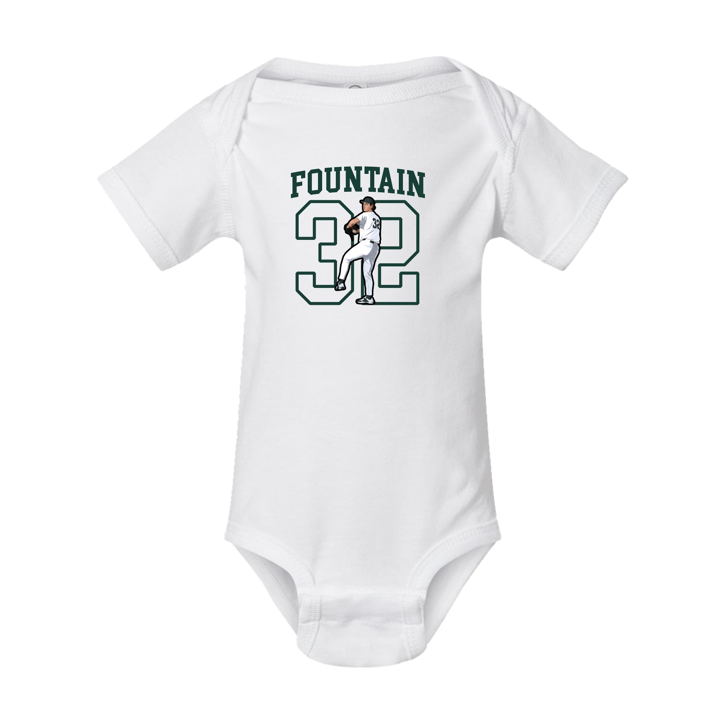 Baby Onesie — Shirsey in White