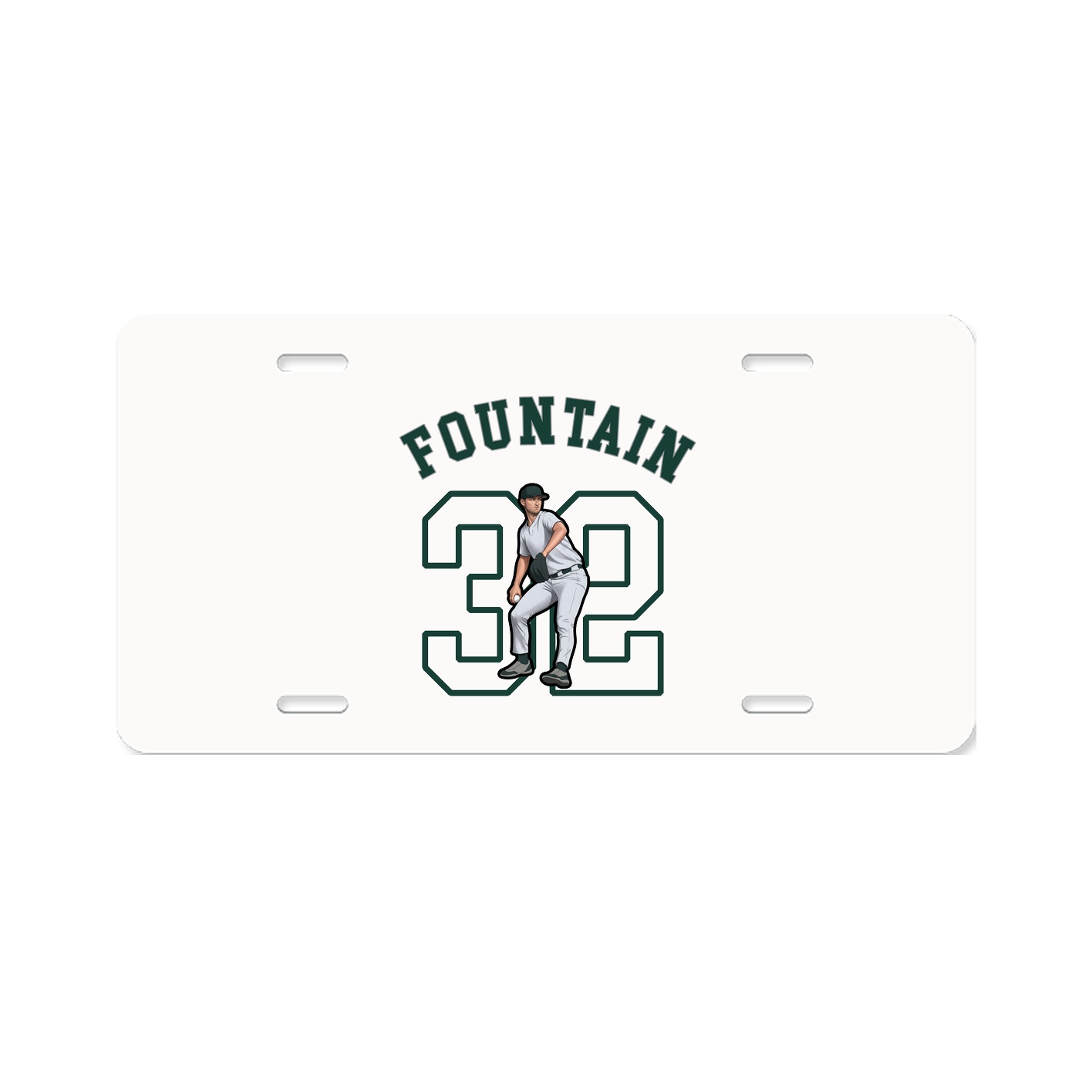 License Plate — Shirsey Arch in Classic