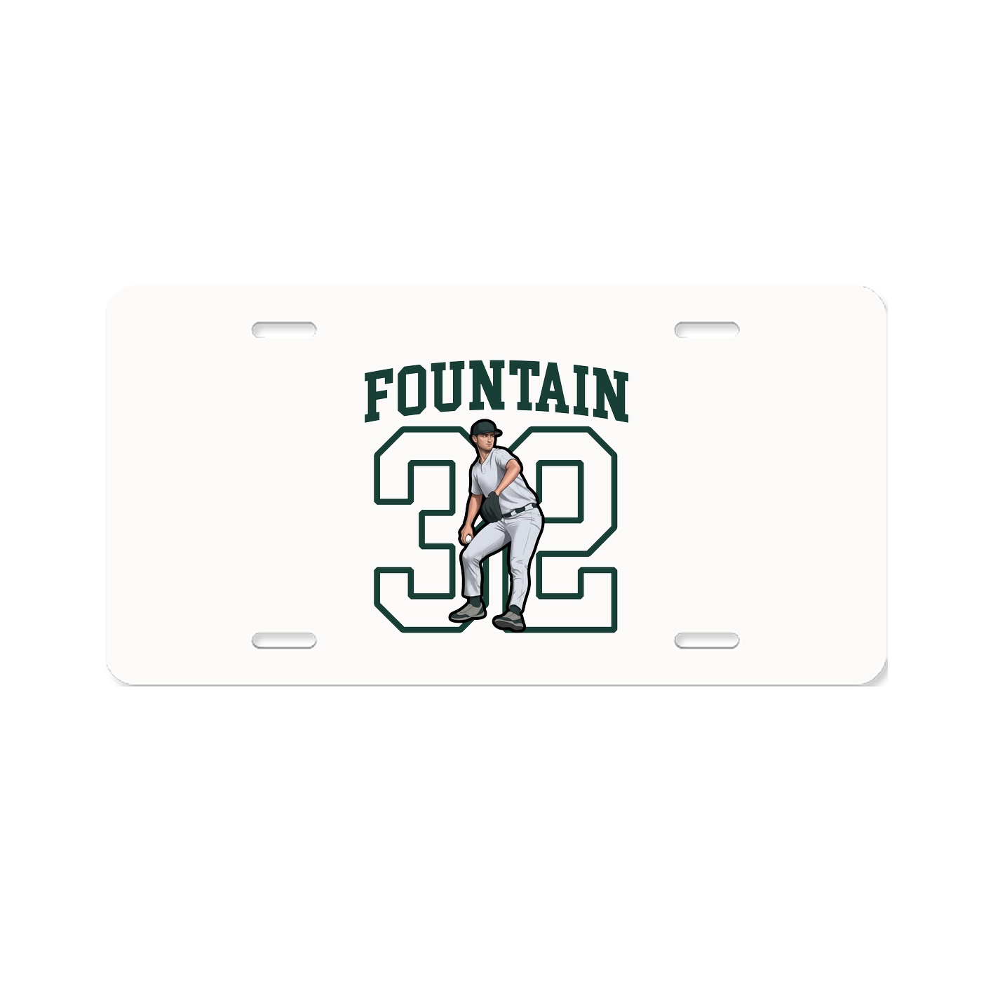 License Plate — Shirsey in Classic