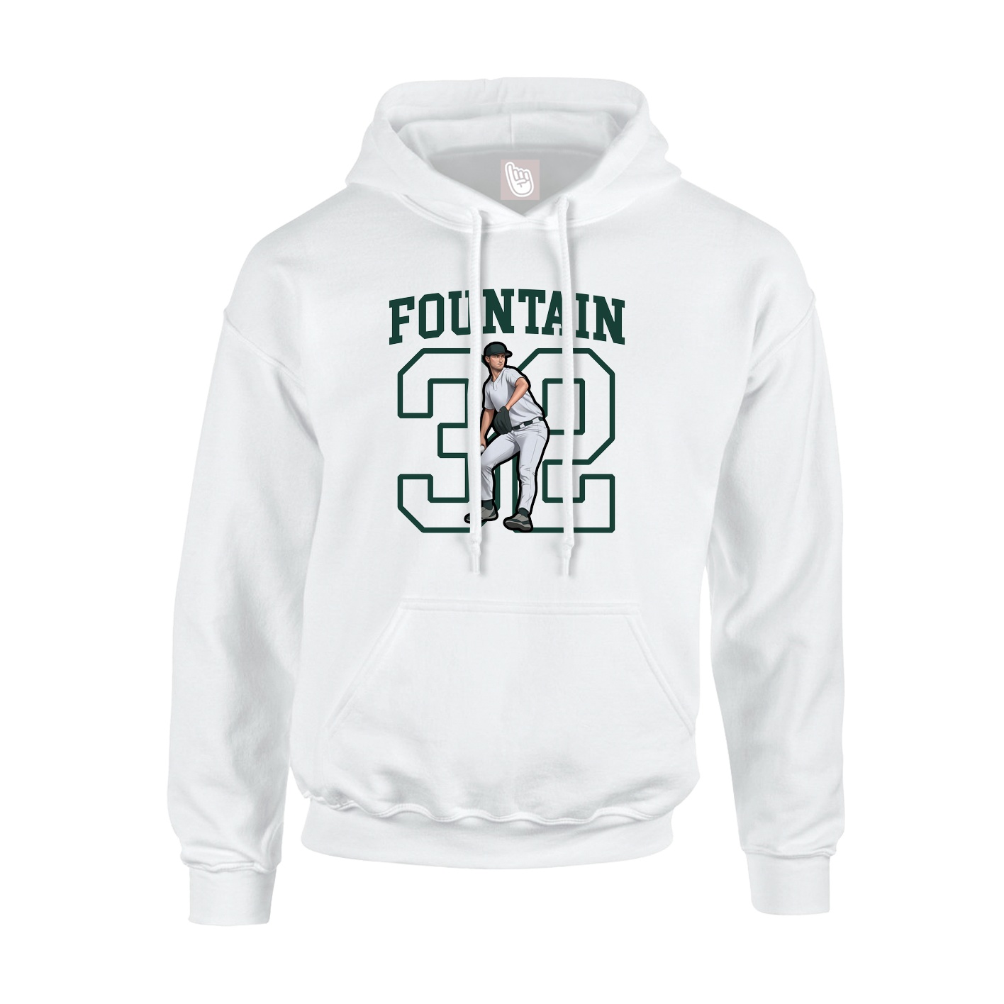 Youth Hoodie — Shirsey in White