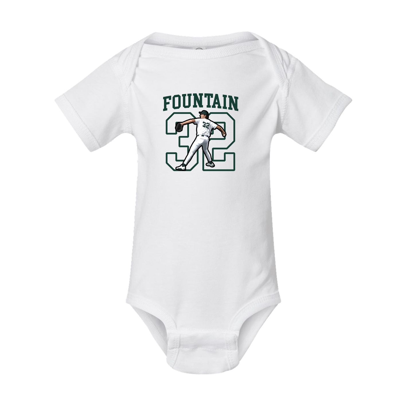 Baby Onesie — Shirsey in White