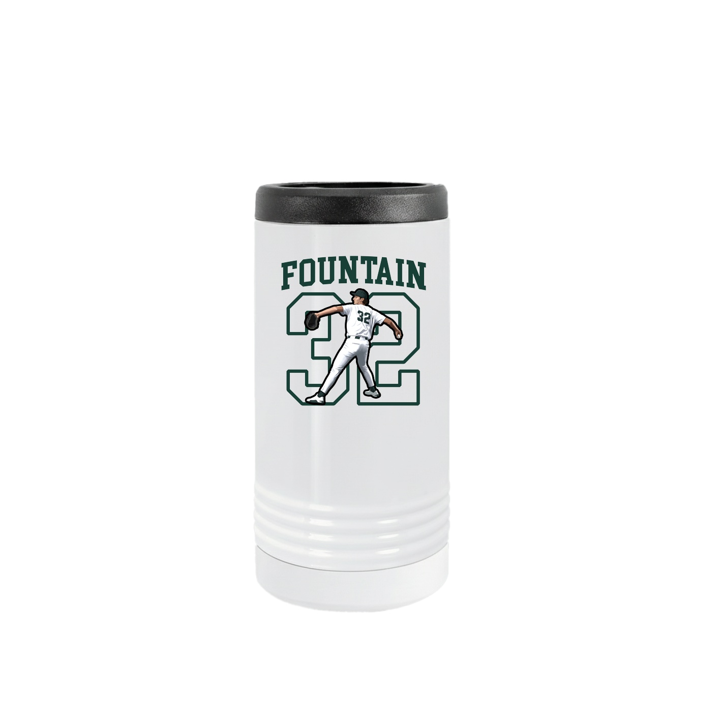 Slim Beverage Holder — Shirsey in White