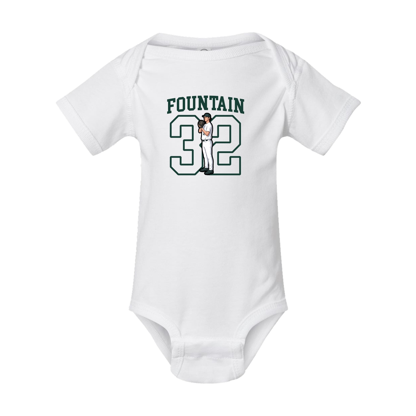 Baby Onesie — Shirsey in White