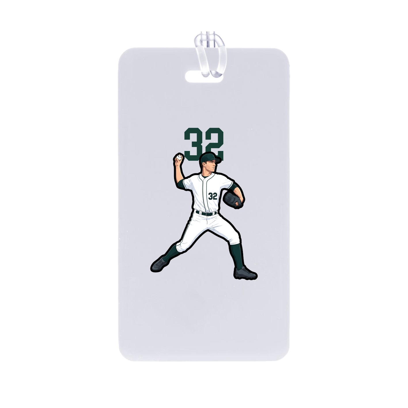 Bag Tag — Number Top in Classic