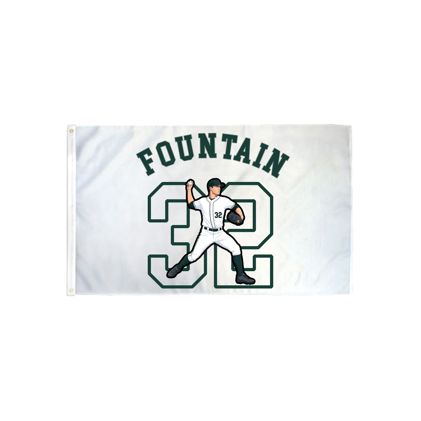 3x5 Flag — Shirsey Arch in Classic