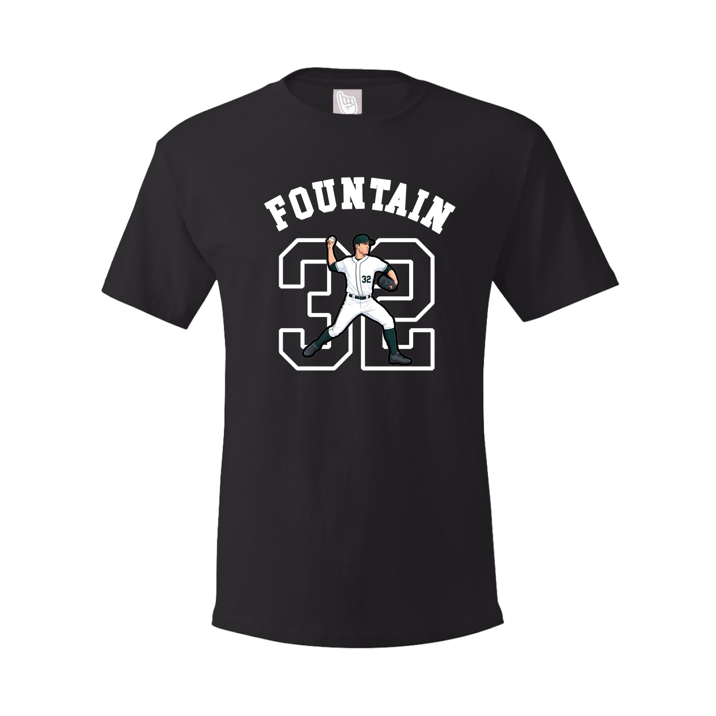 Youth Tee — Shirsey Arch in Black