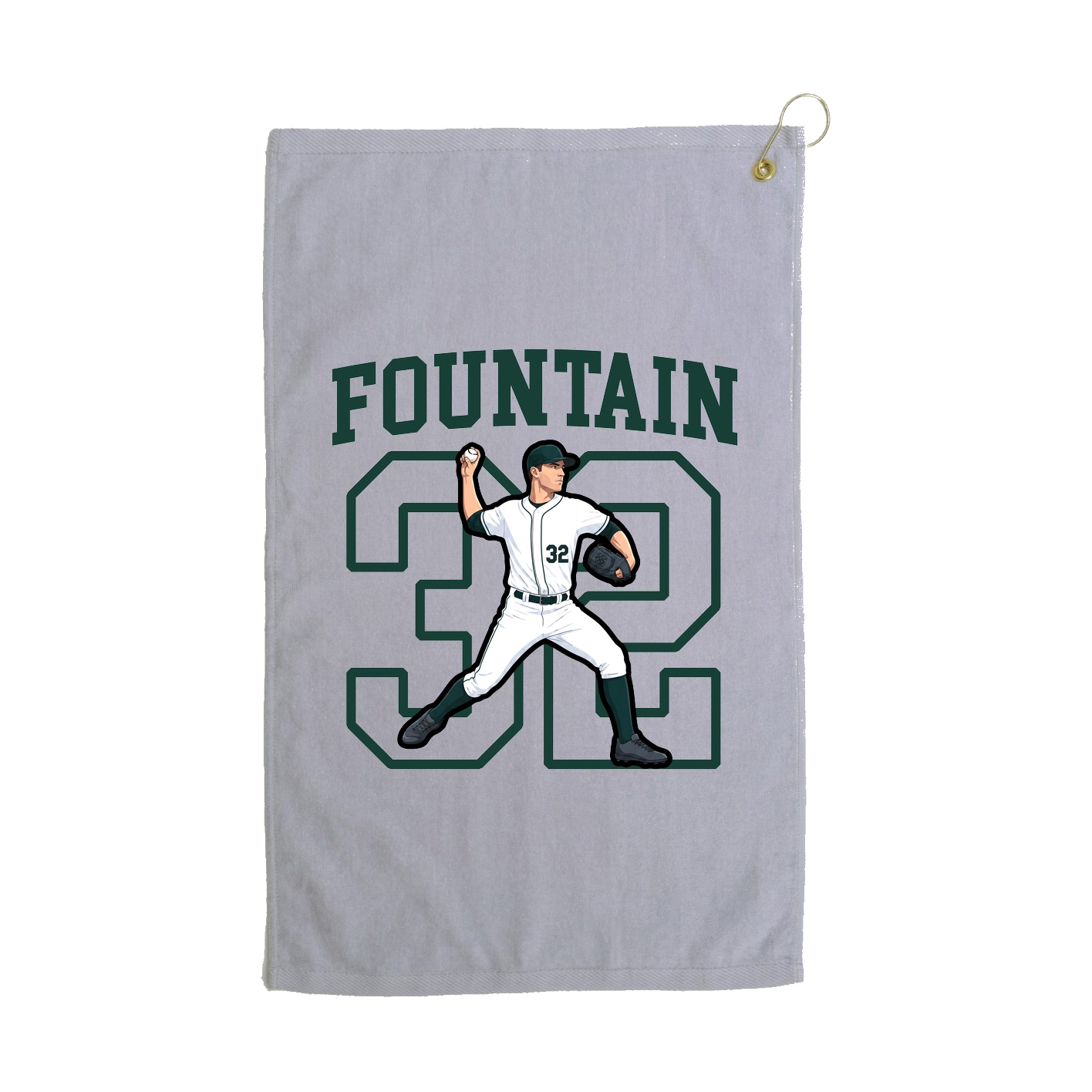 Golf Towel — Shirsey in Grey