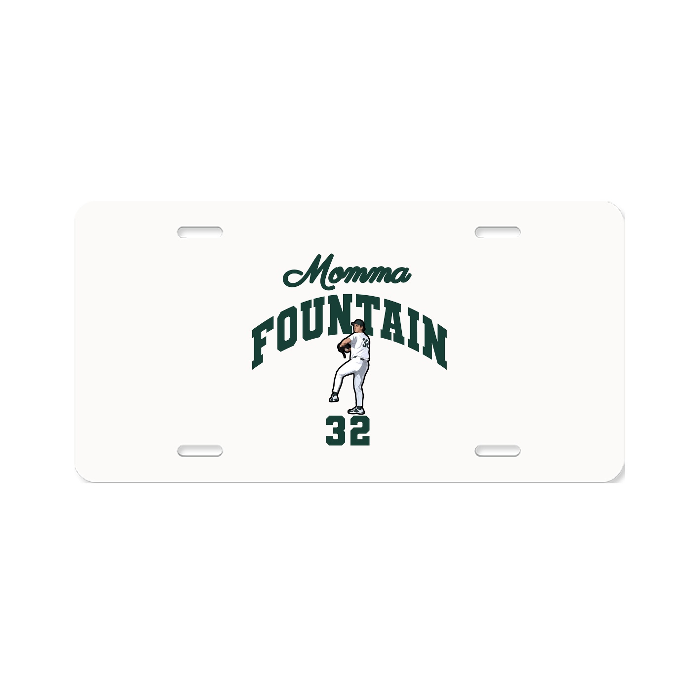 License Plate — Mothers Day Arch in Classic