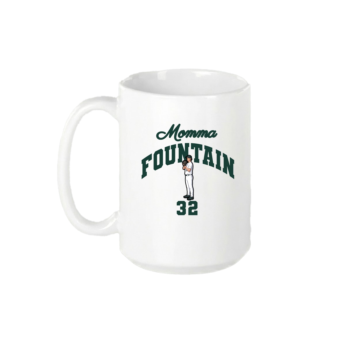 15oz Coffee Mug — Mothers Day Arch in White