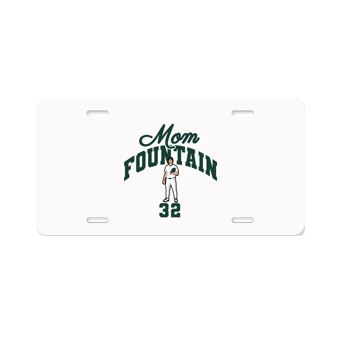 License Plate — Mothers Day Arch in Classic