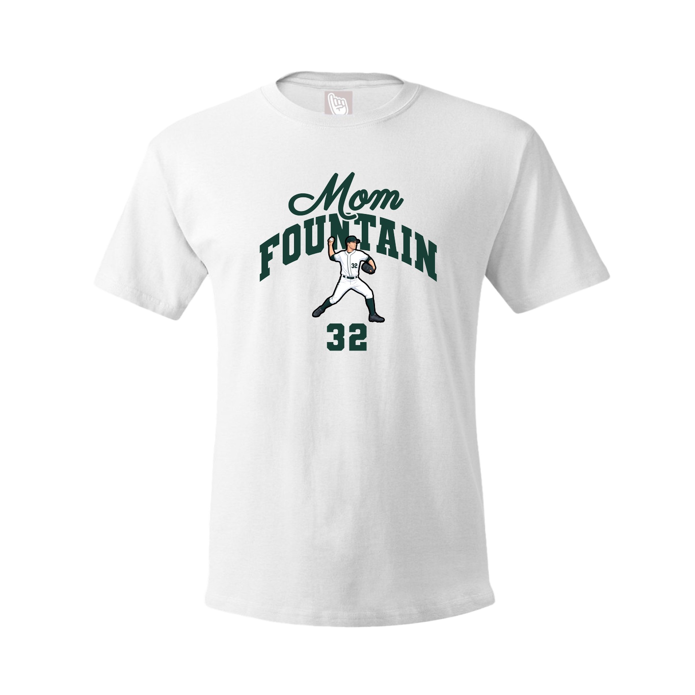 Tee — Mothers Day Arch in White