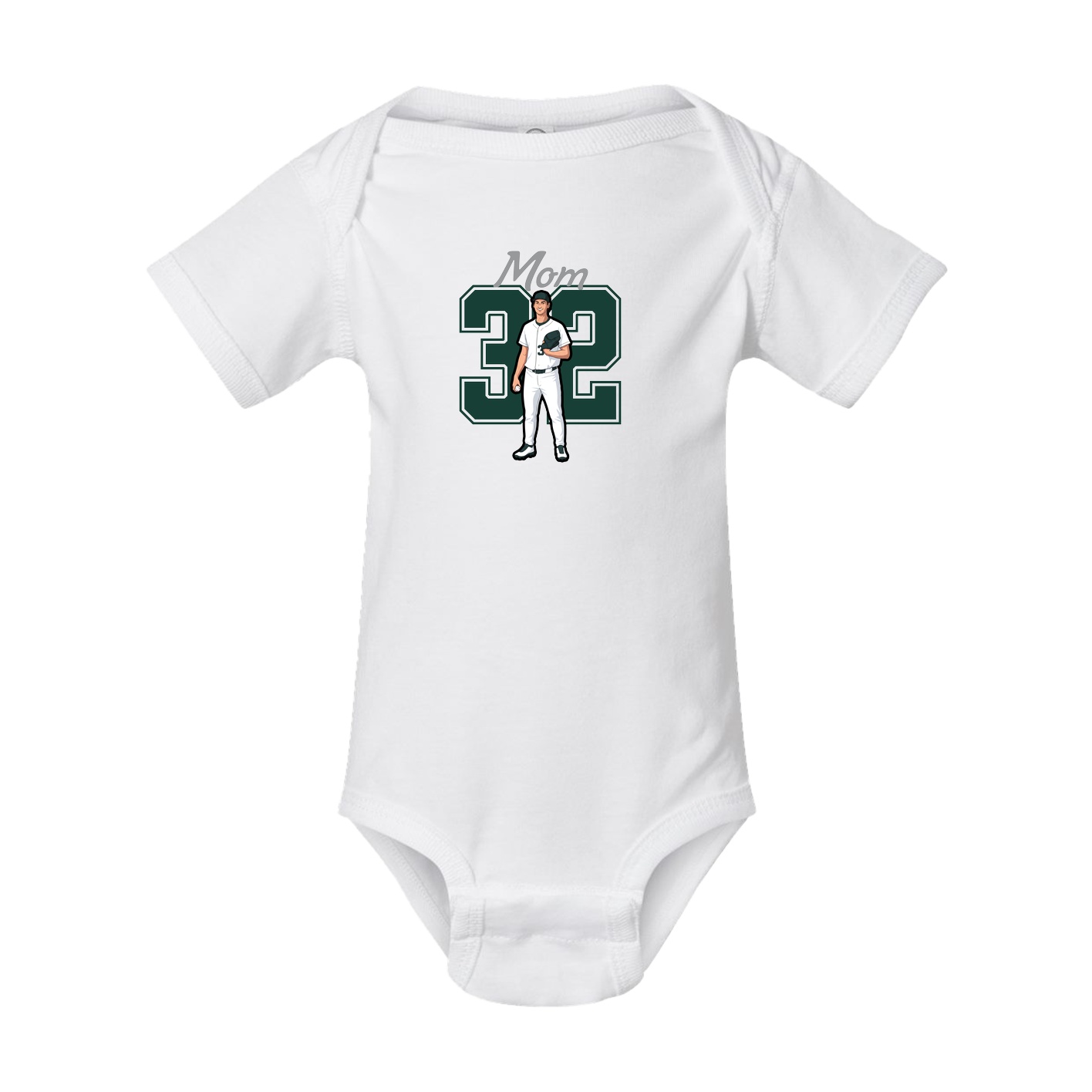 Baby Onesie — Mothers Day Shirsey in White