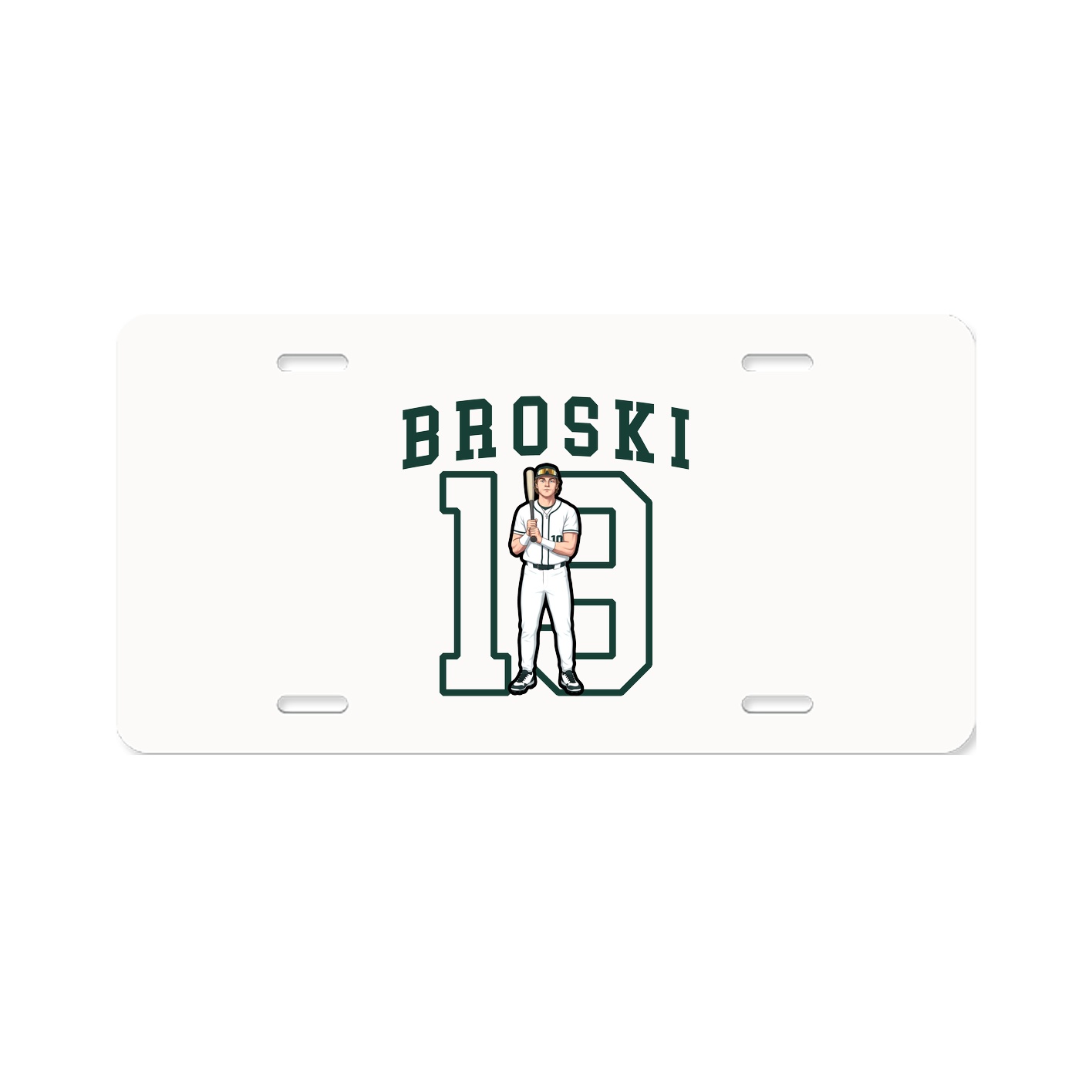 License Plate — Shirsey in Classic