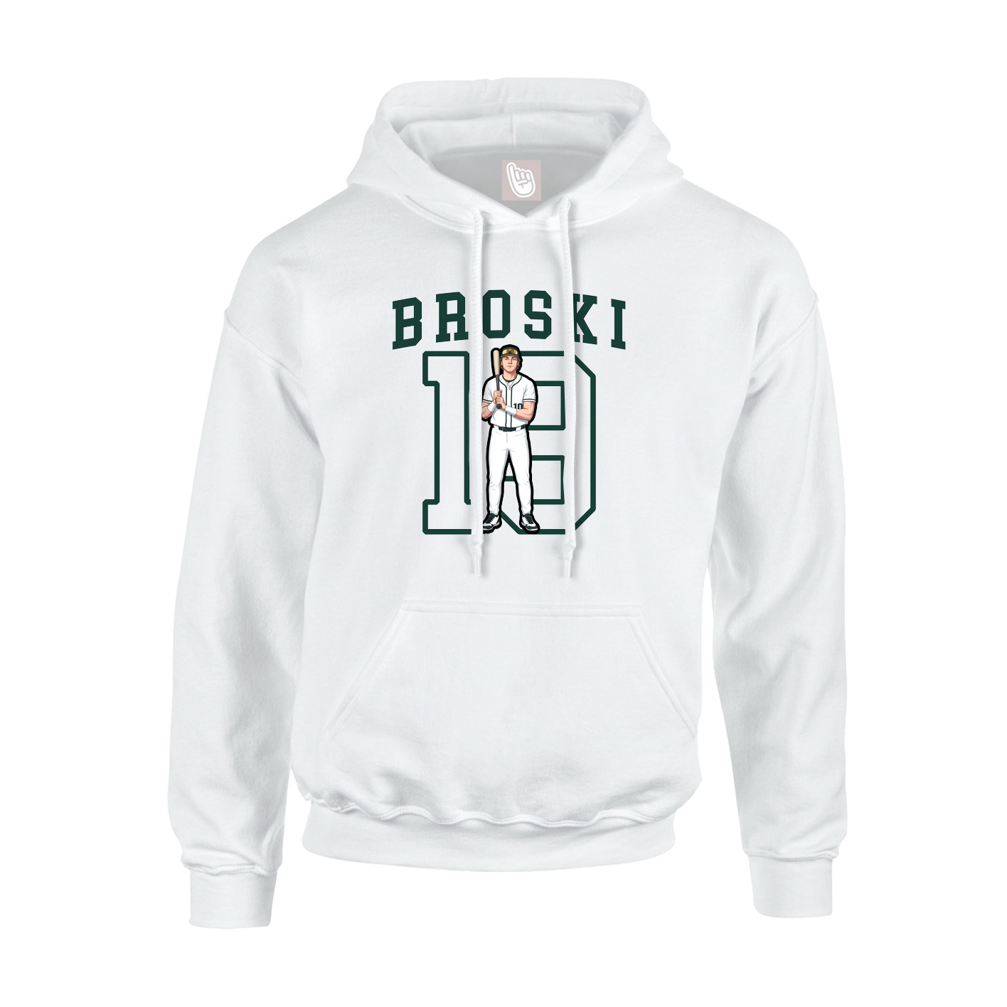 Youth Hoodie — Shirsey in White