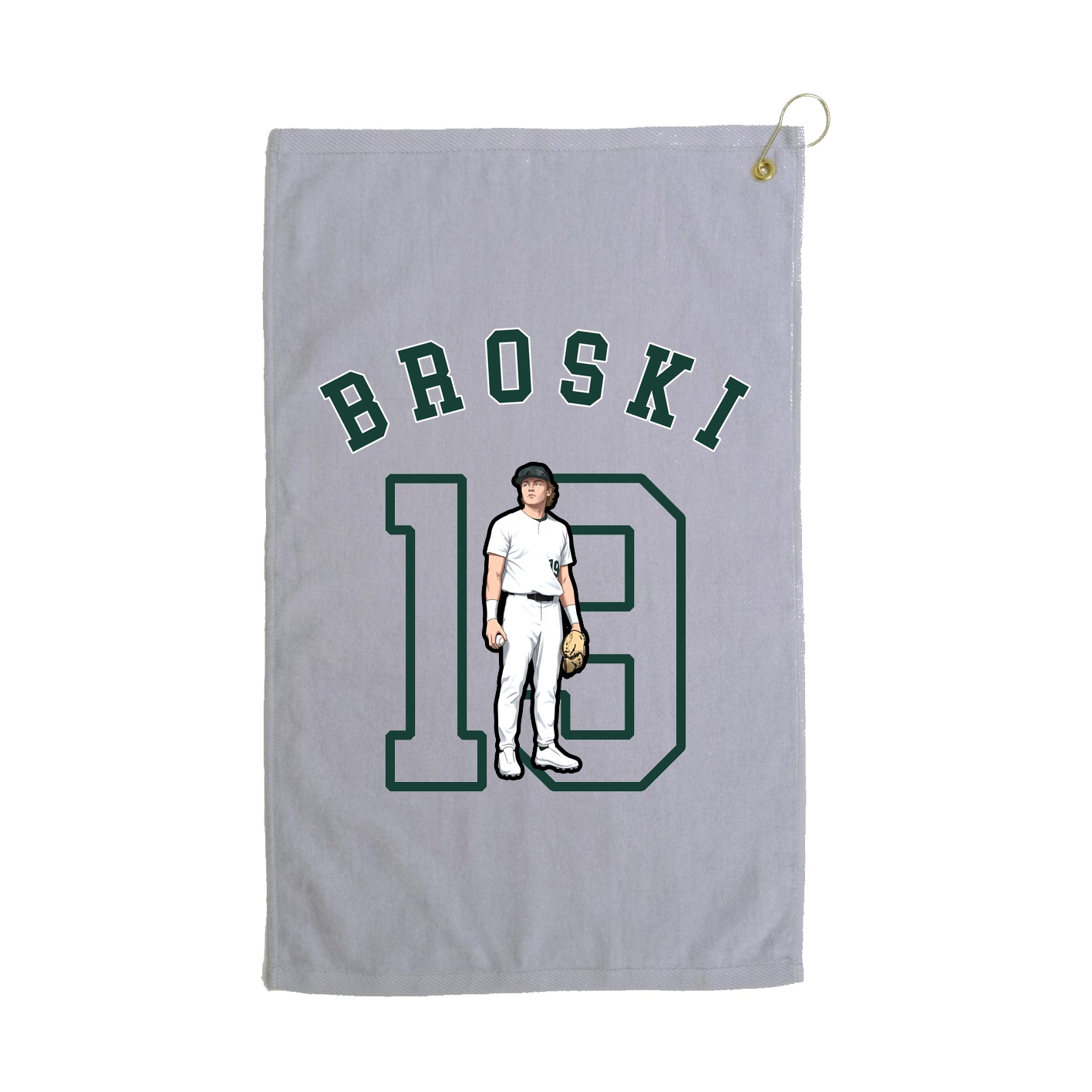 Golf Towel — Shirsey Arch in Grey