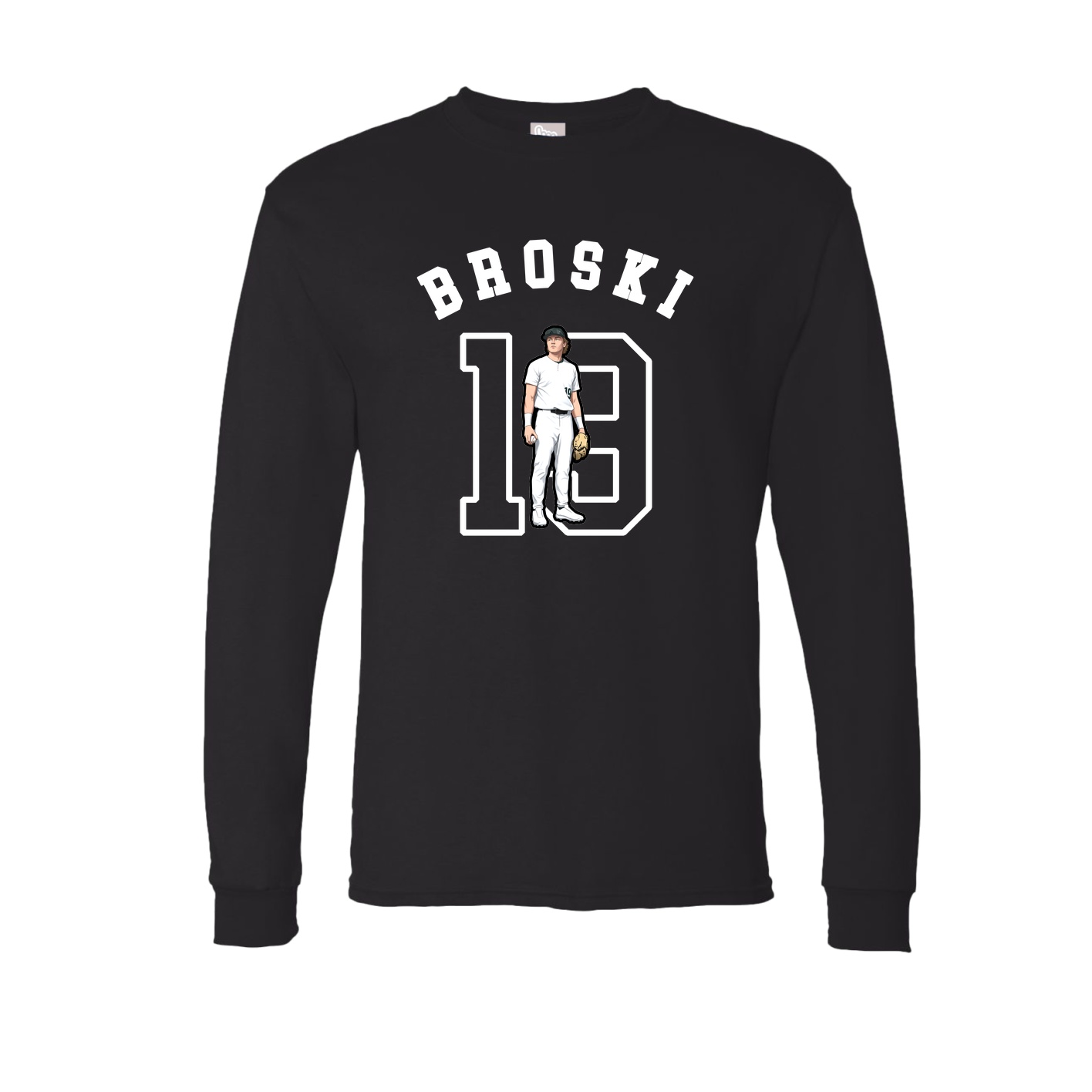 Long Sleeve Tee — Shirsey Arch in Black