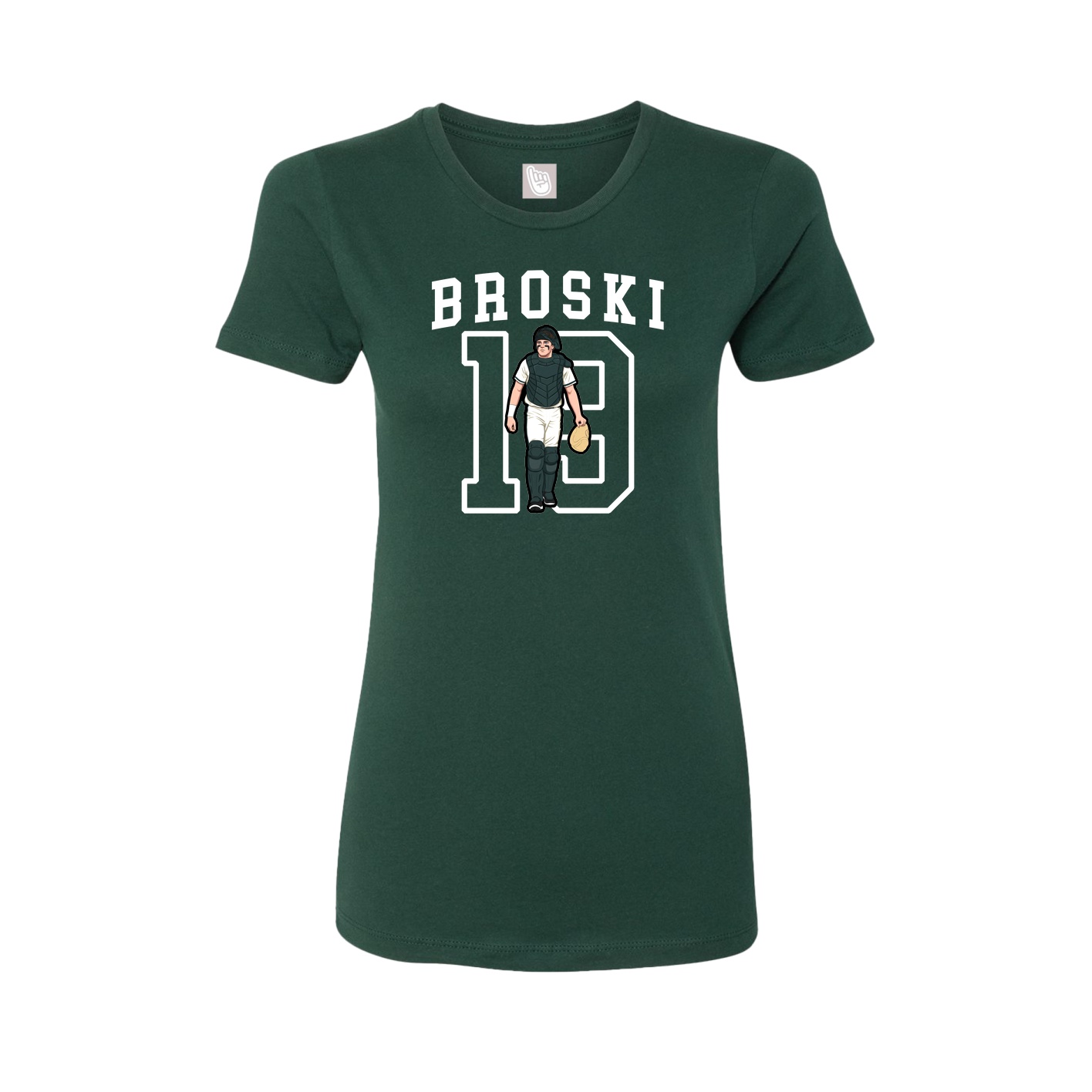 Fitted Women's Tee — Shirsey in Green