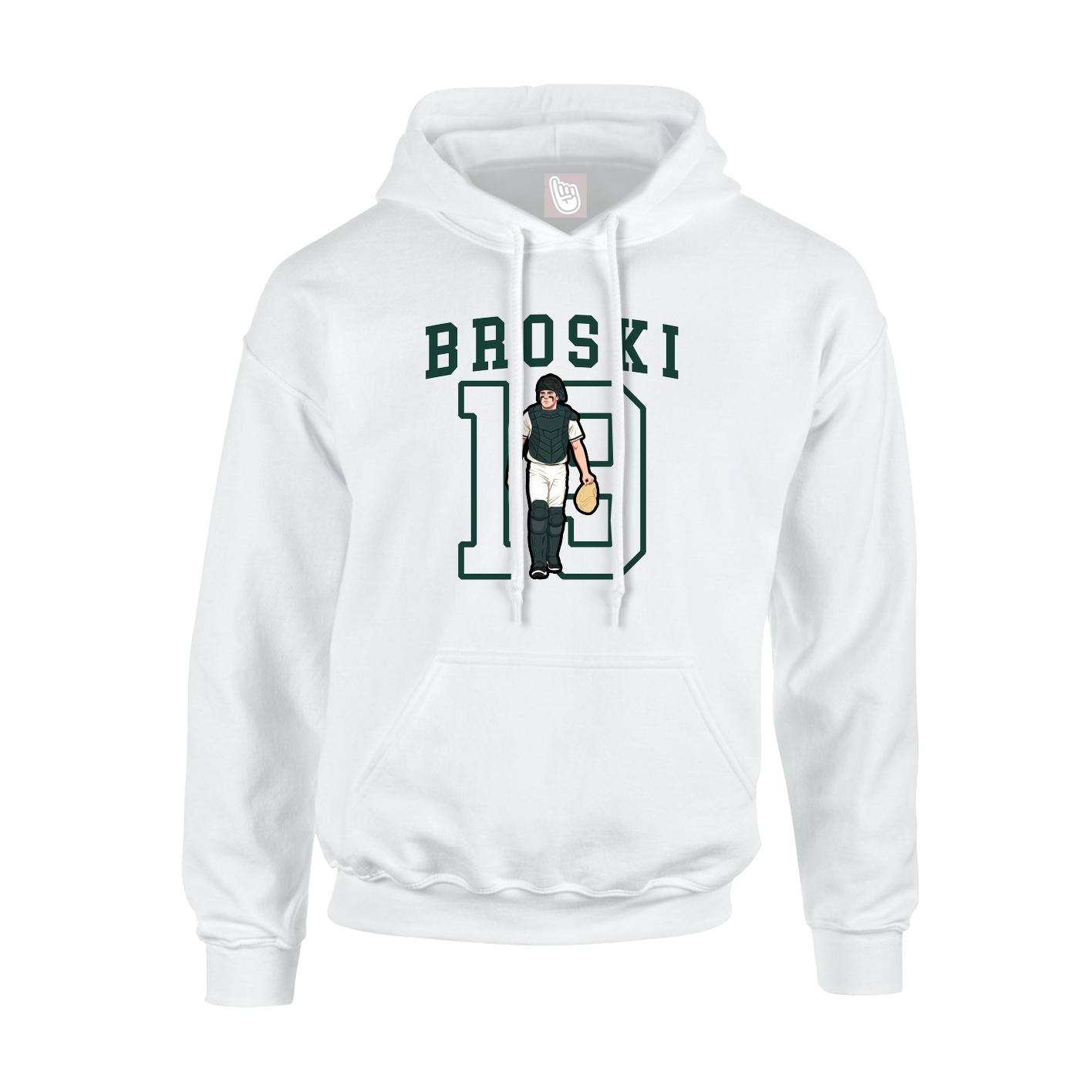 Youth Hoodie — Shirsey in White