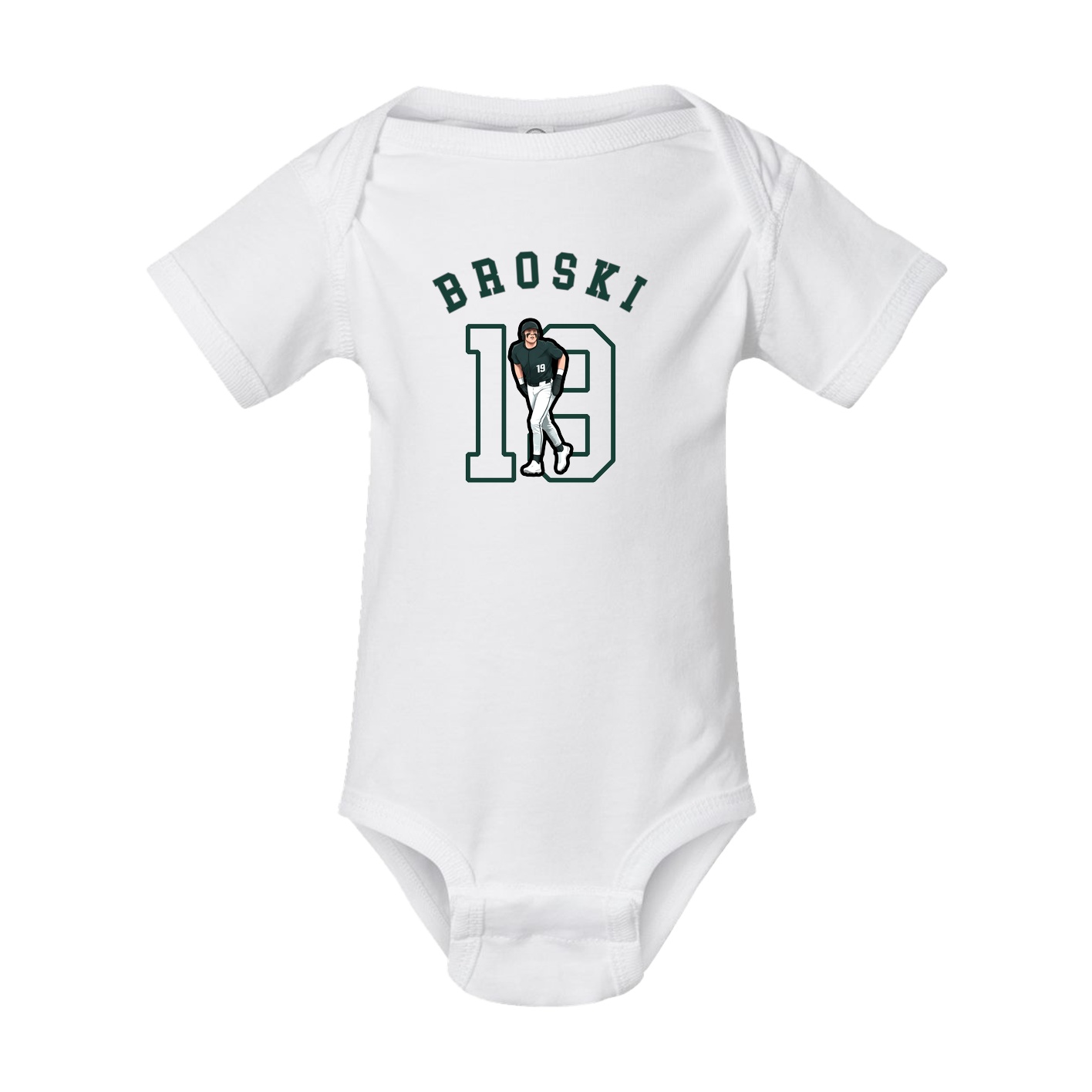 Baby Onesie — Shirsey Arch in White