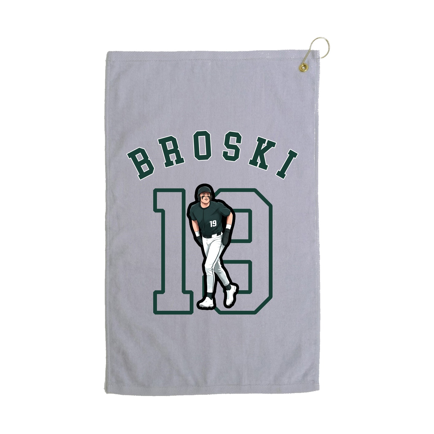 Golf Towel — Shirsey Arch in Grey