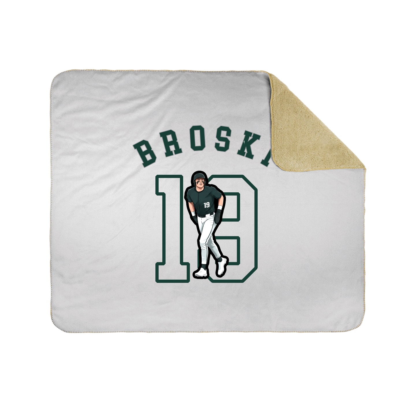 Throw Blanket — Shirsey Arch in White