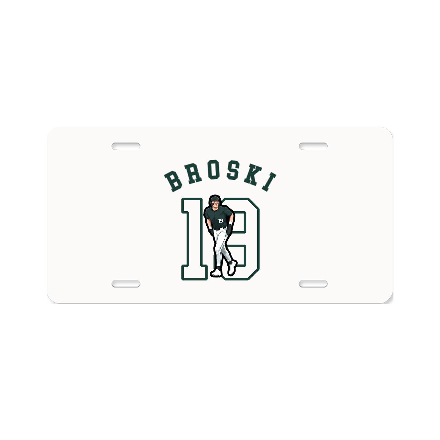 License Plate — Shirsey Arch in Classic