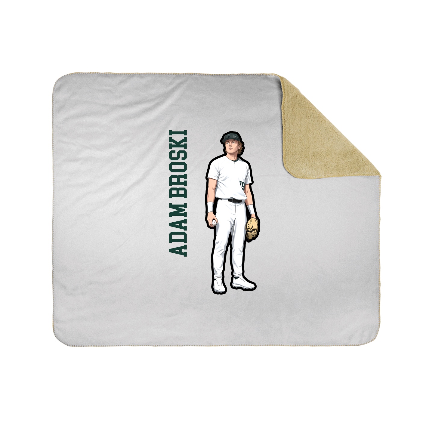 50x60 Sherpa Lined Throw Blanket