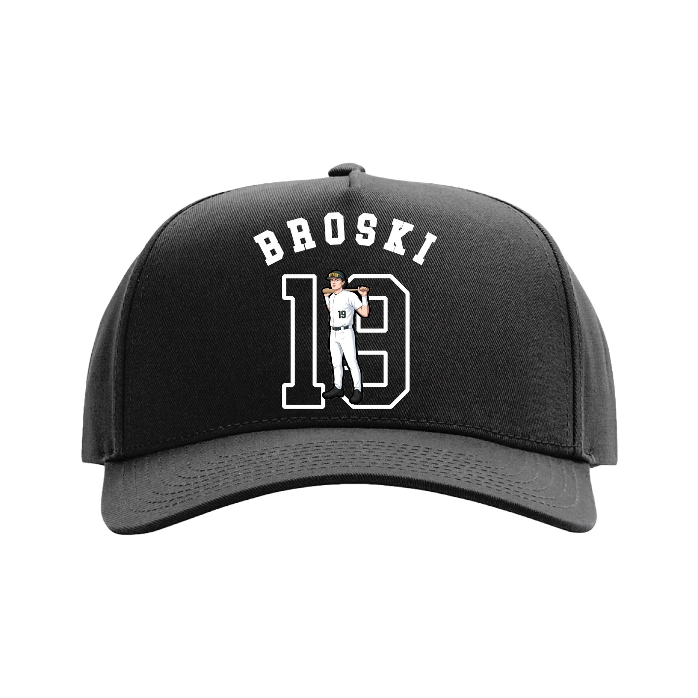 Full Fabric Five-Panel Champ Cap