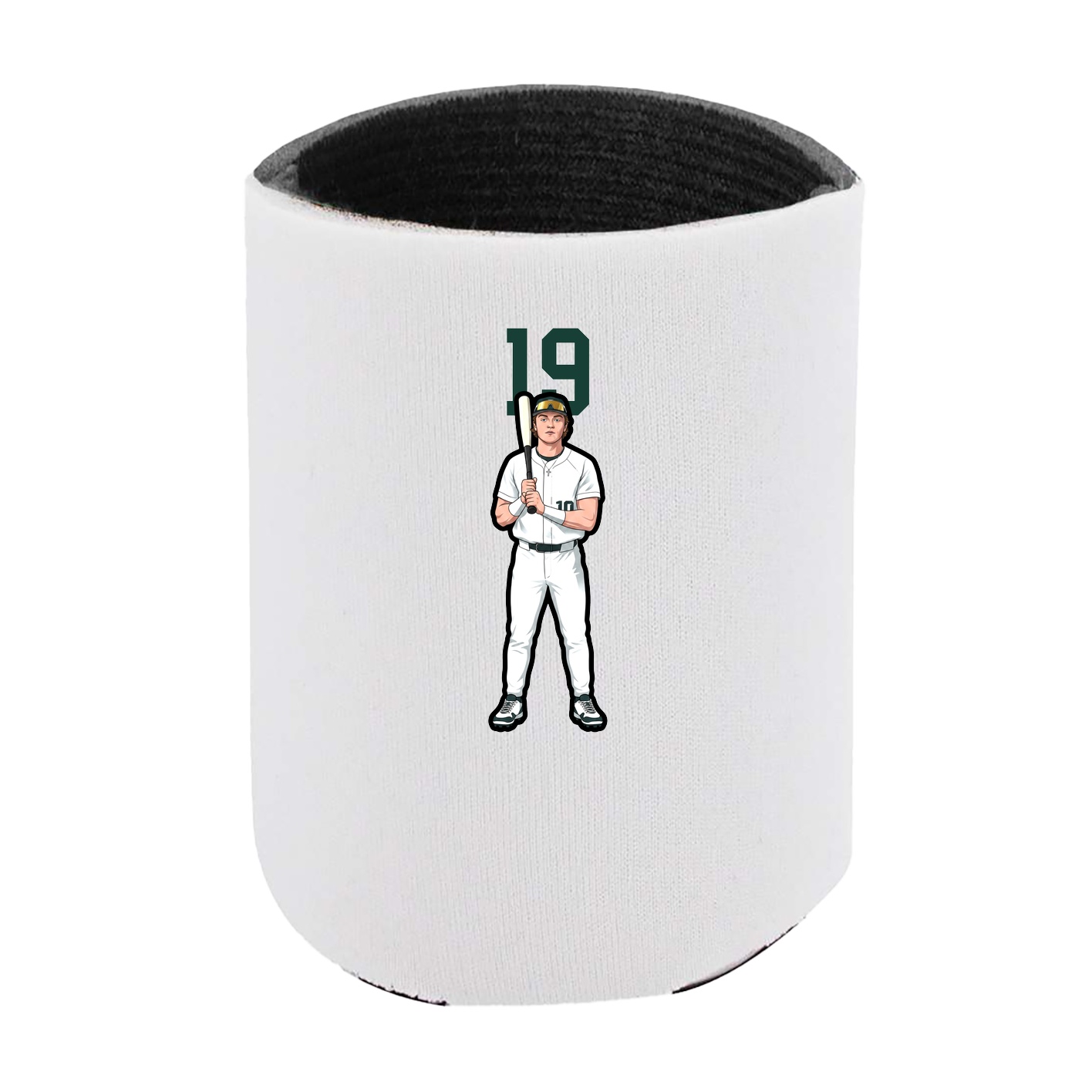 Can Holder — Number Top in White