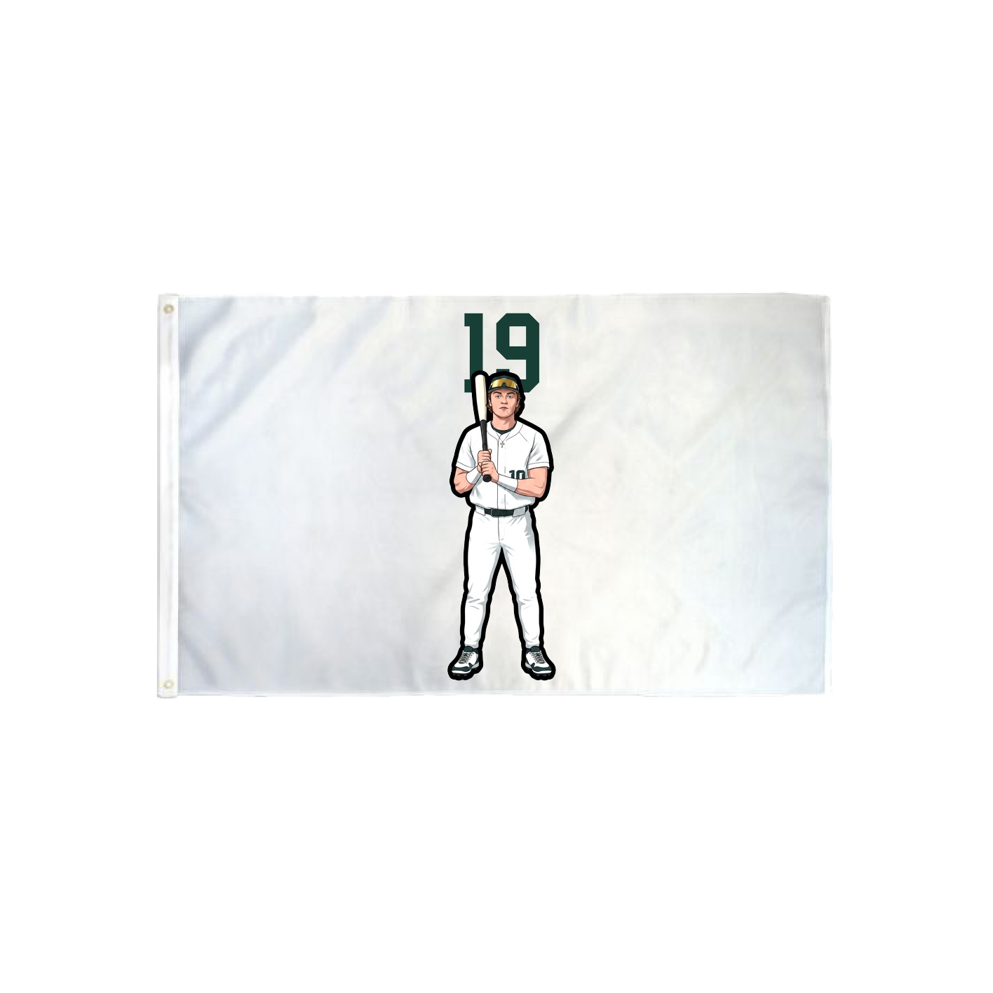 3x5 Flag — Number Top in Classic