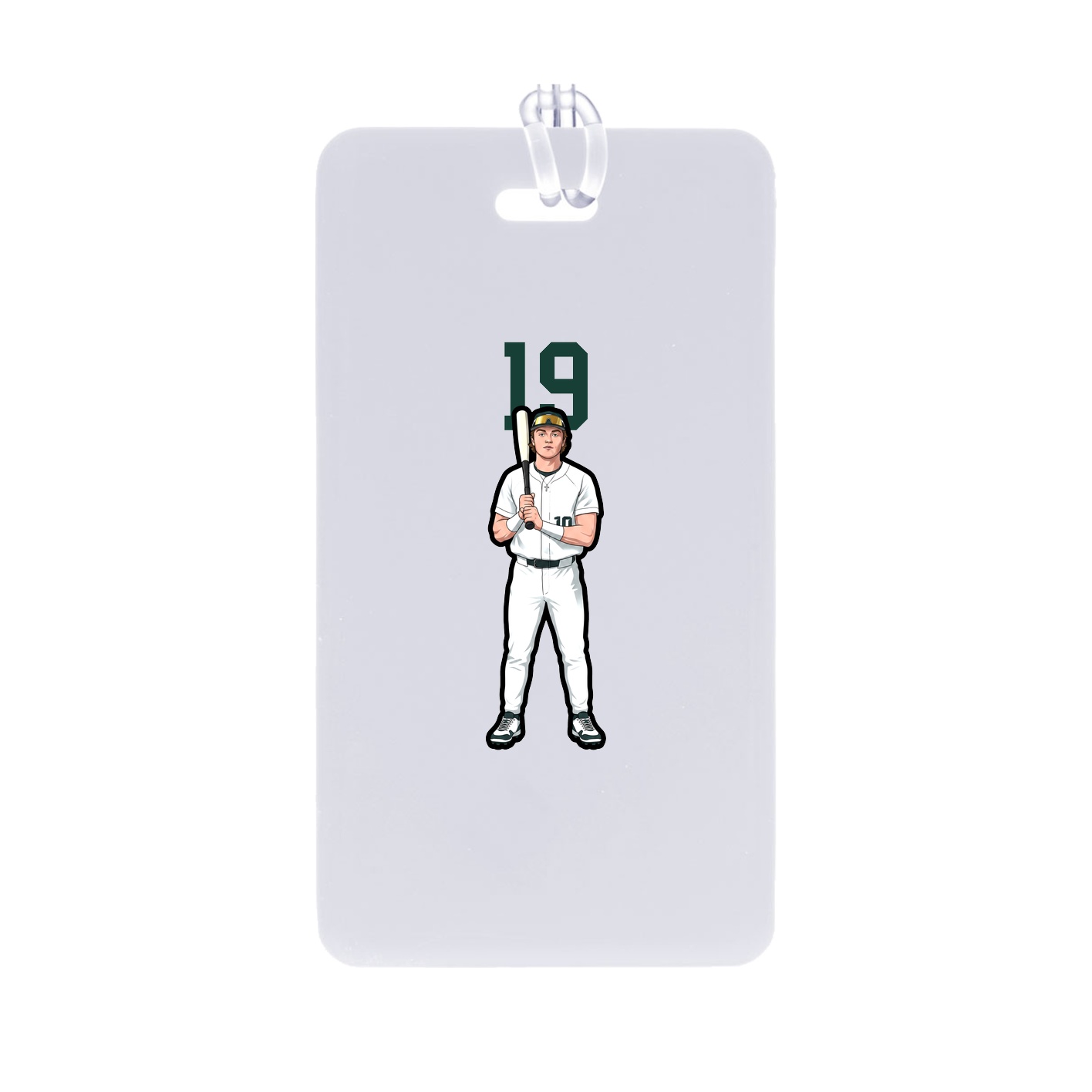 Bag Tag — Number Top in Classic