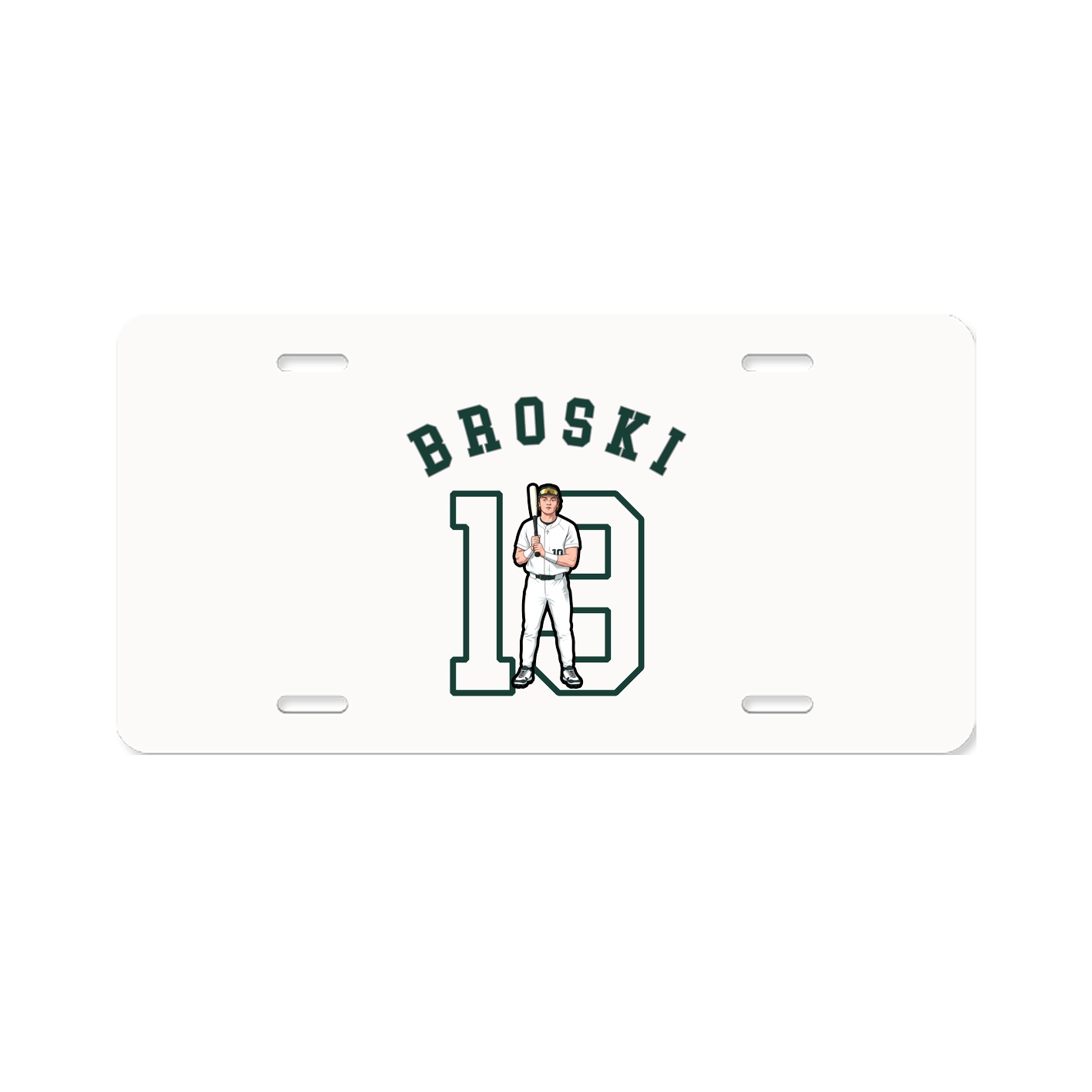 License Plate — Shirsey Arch in Classic