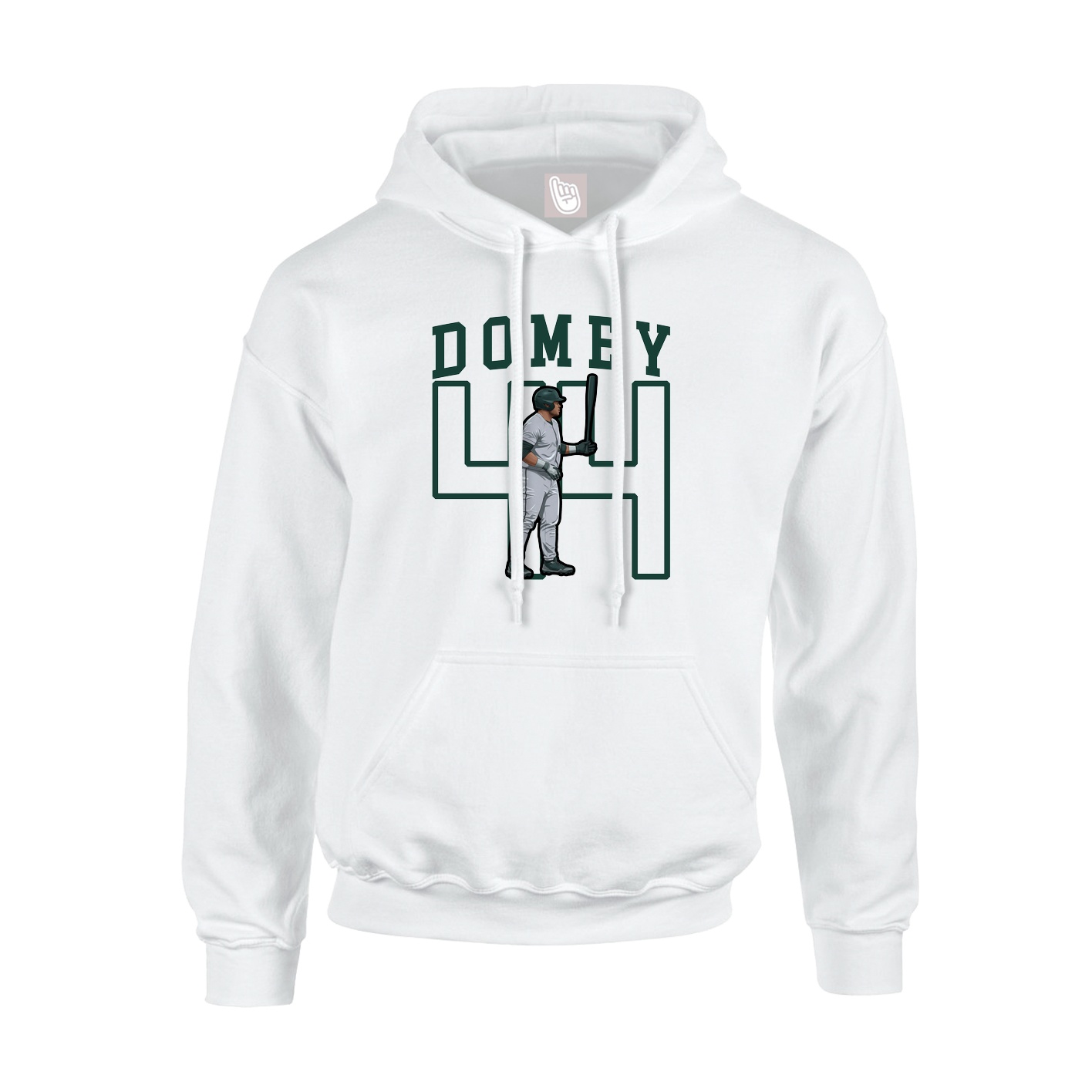 Hoodie — Shirsey in White