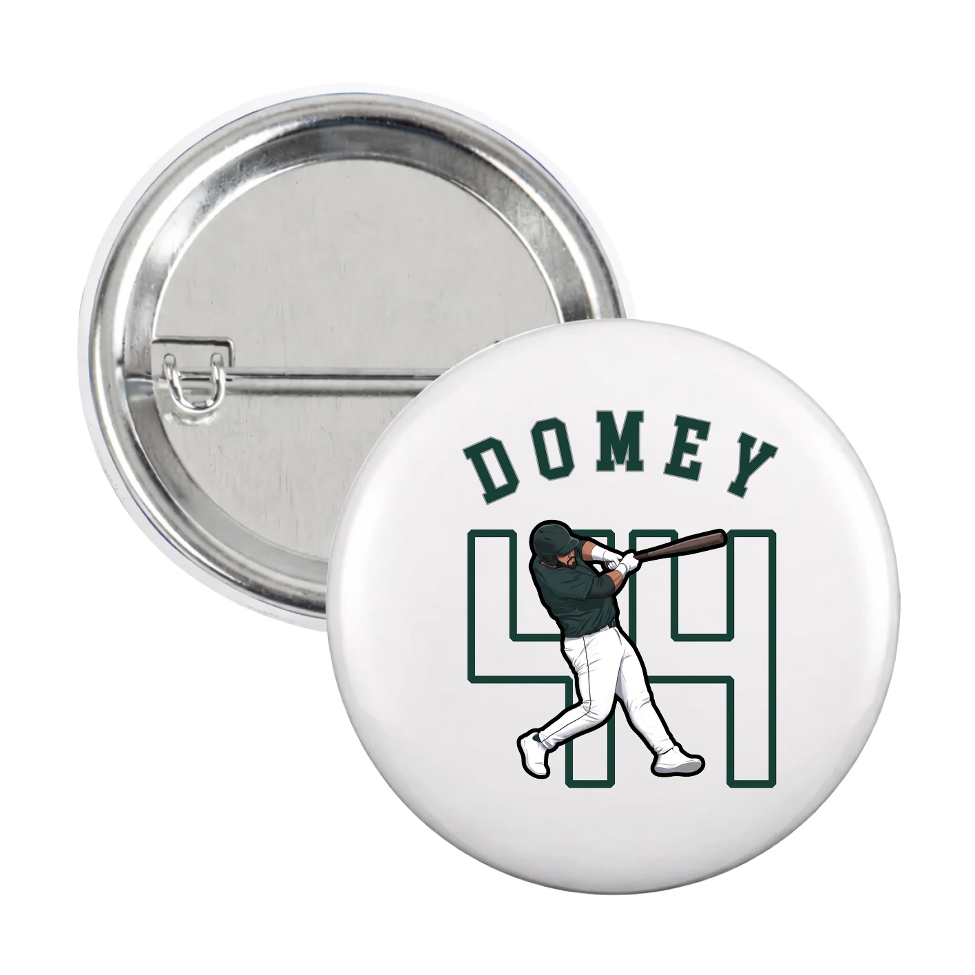 Game Day Button — Shirsey Arch in White