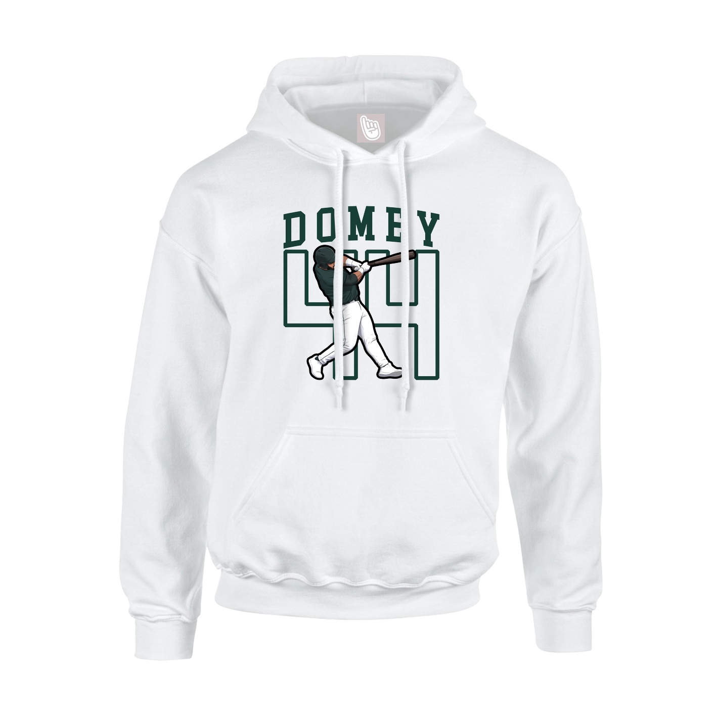 Hoodie — Shirsey in White