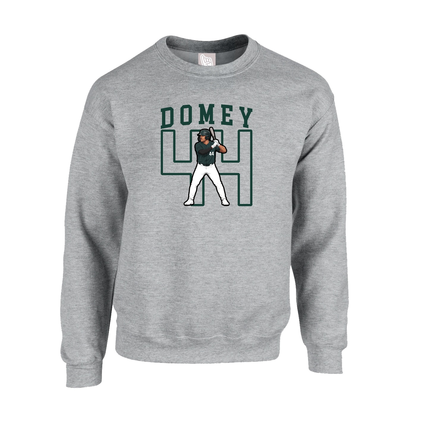 Fleece Crew — Shirsey in Grey