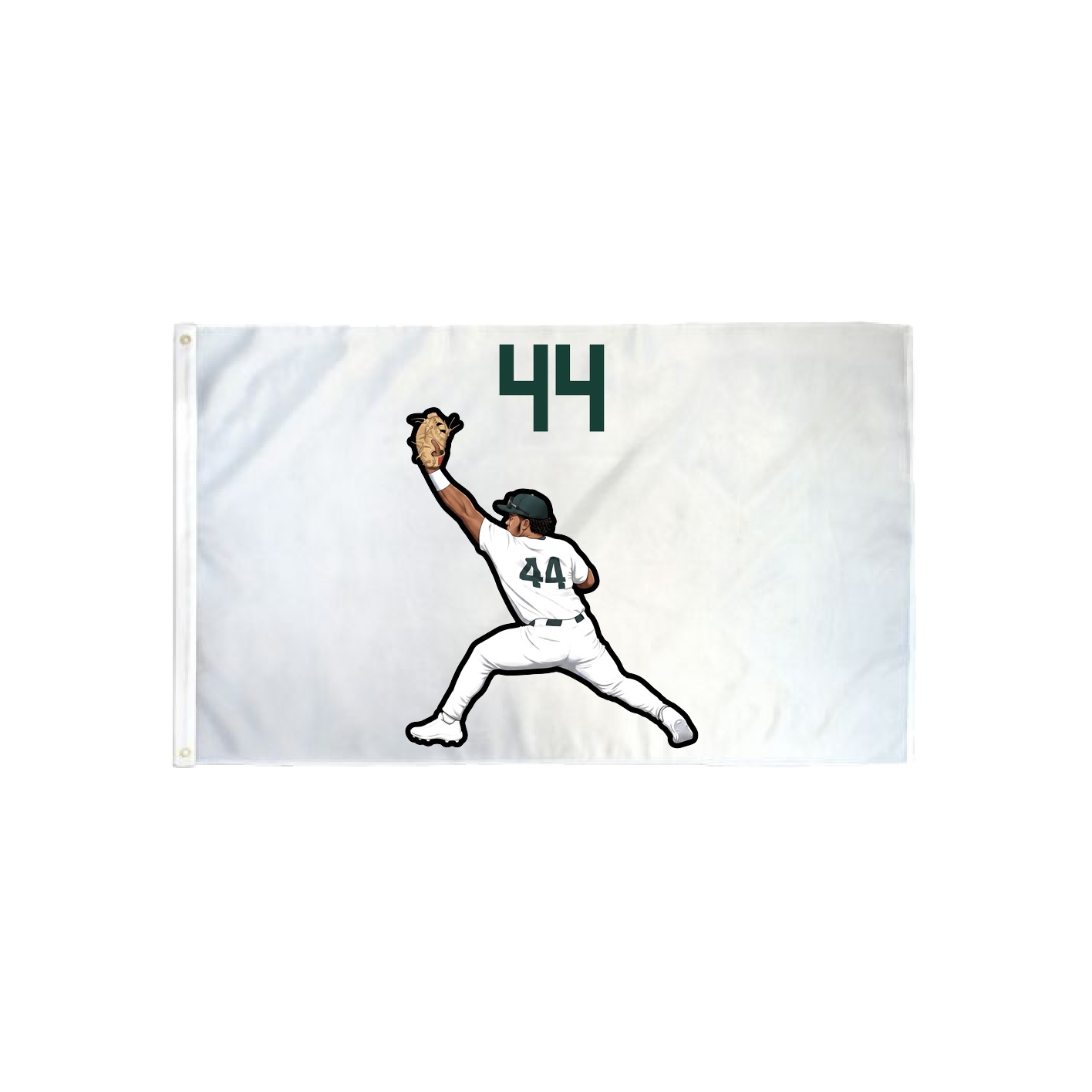 3x5 Flag — Number Top in Classic