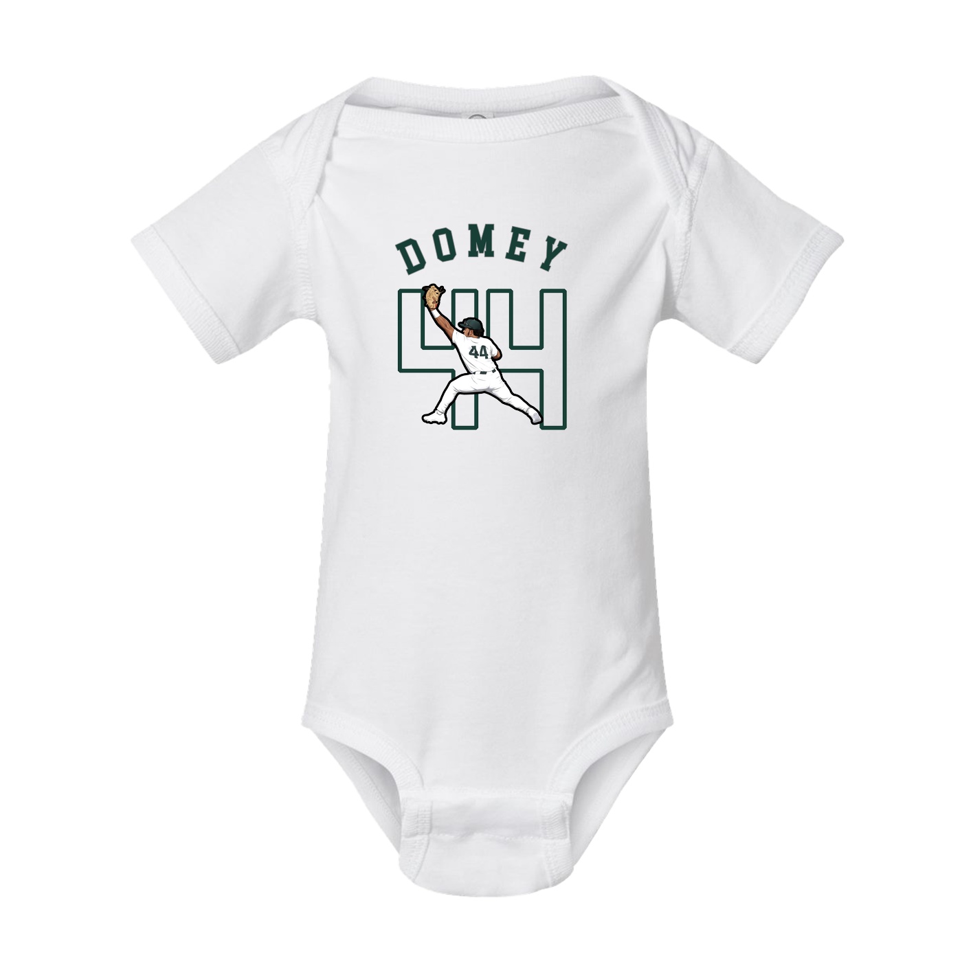 Baby Onesie — Shirsey Arch in White