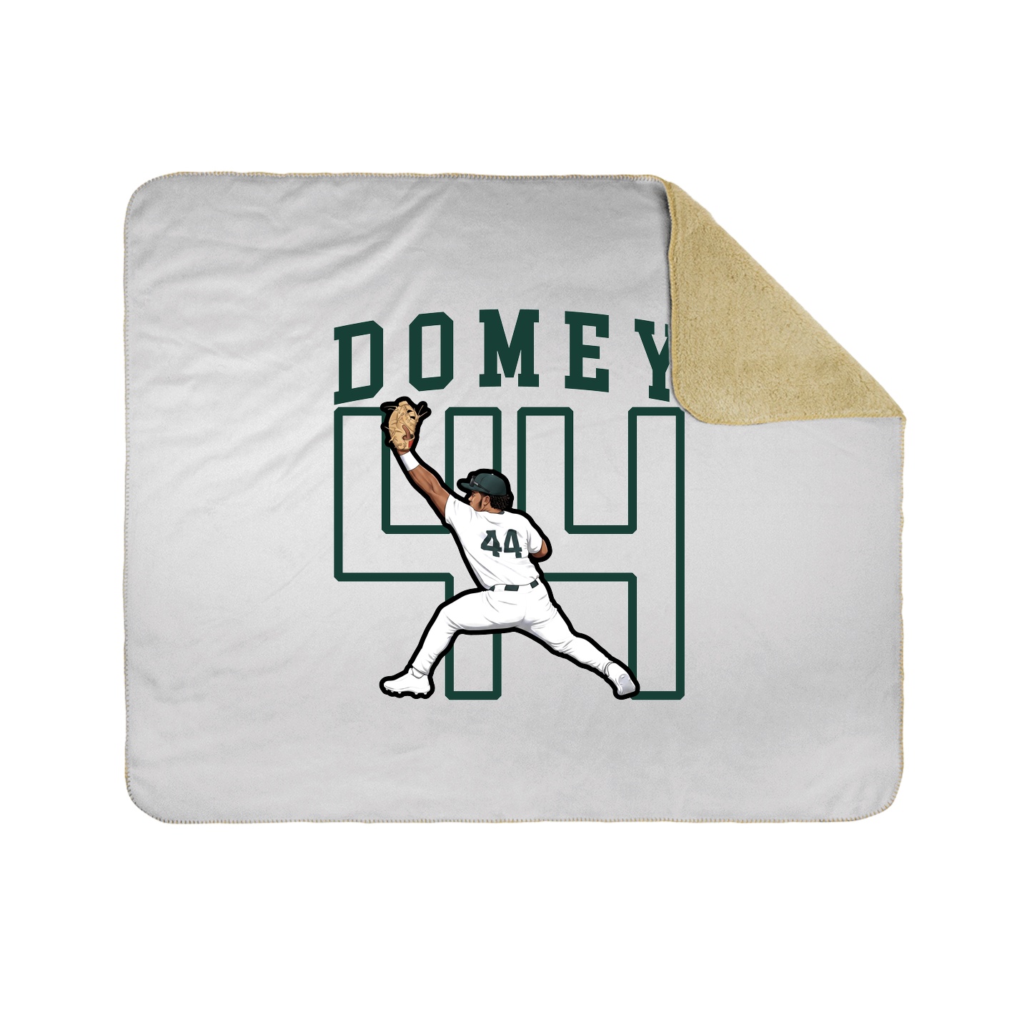 50x60 Sherpa Lined Throw Blanket