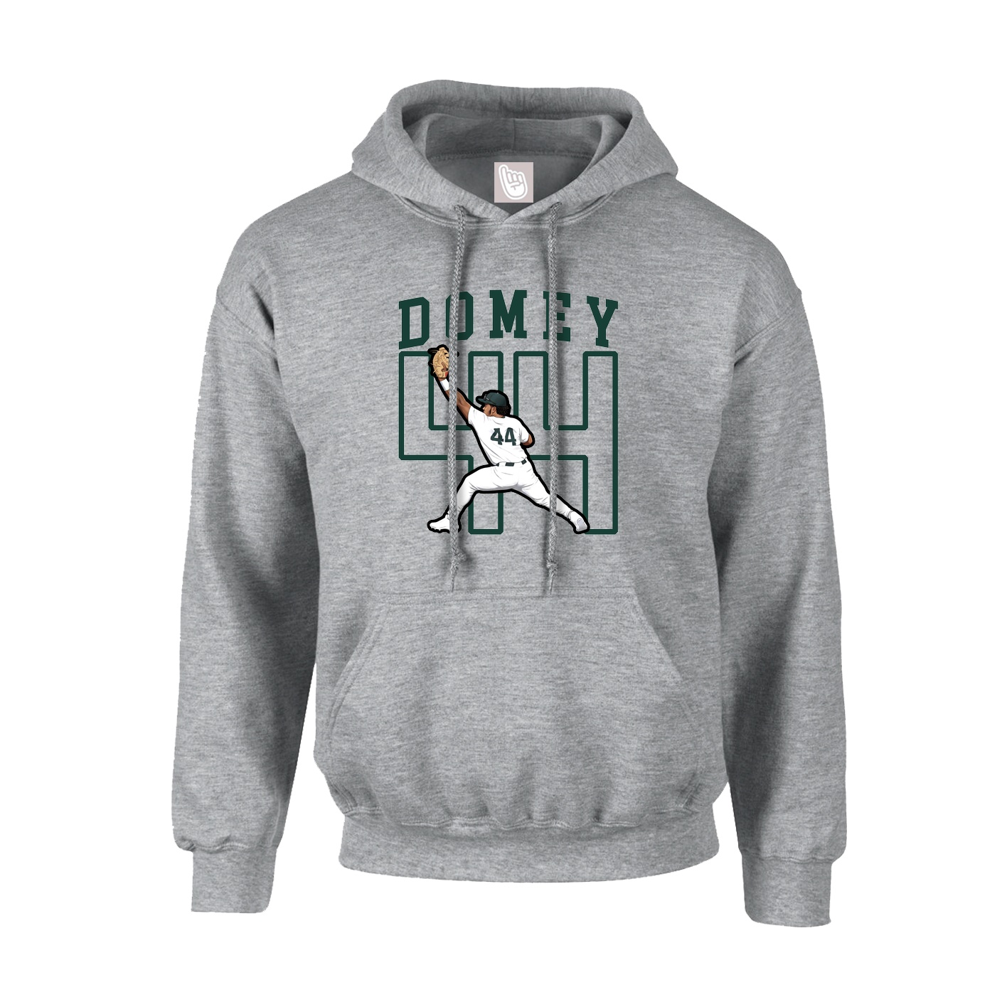 Hoodie — Shirsey in Grey