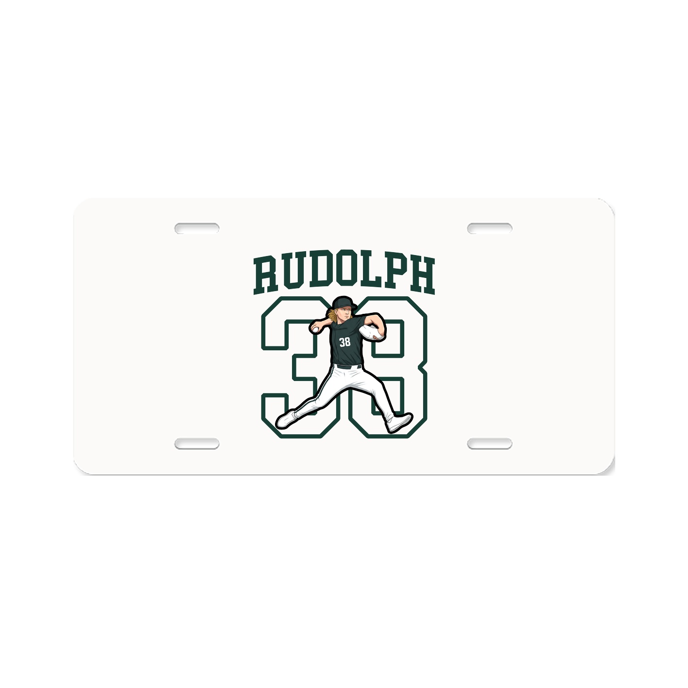 Aluminum License Plate