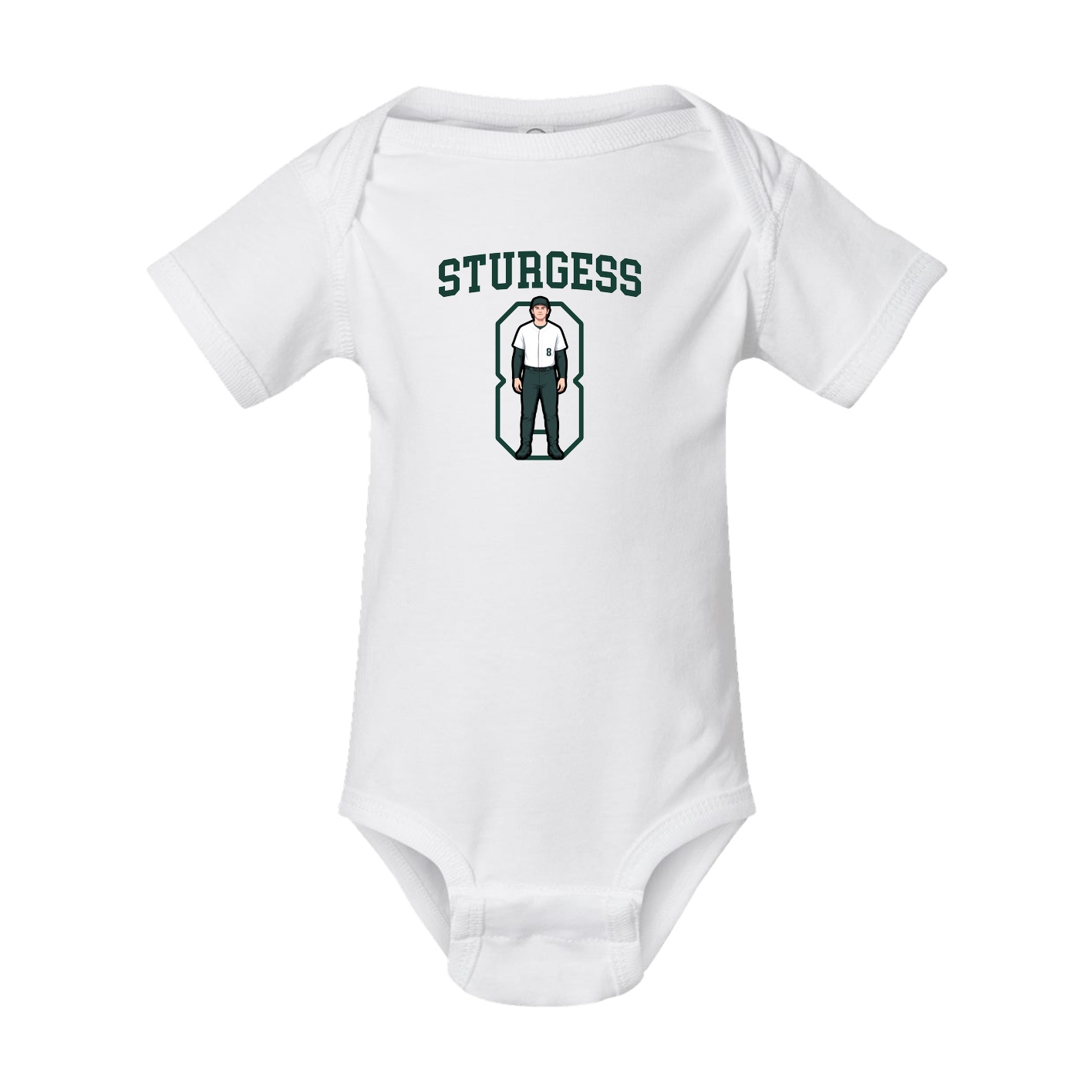 Baby Onesie — Shirsey in White