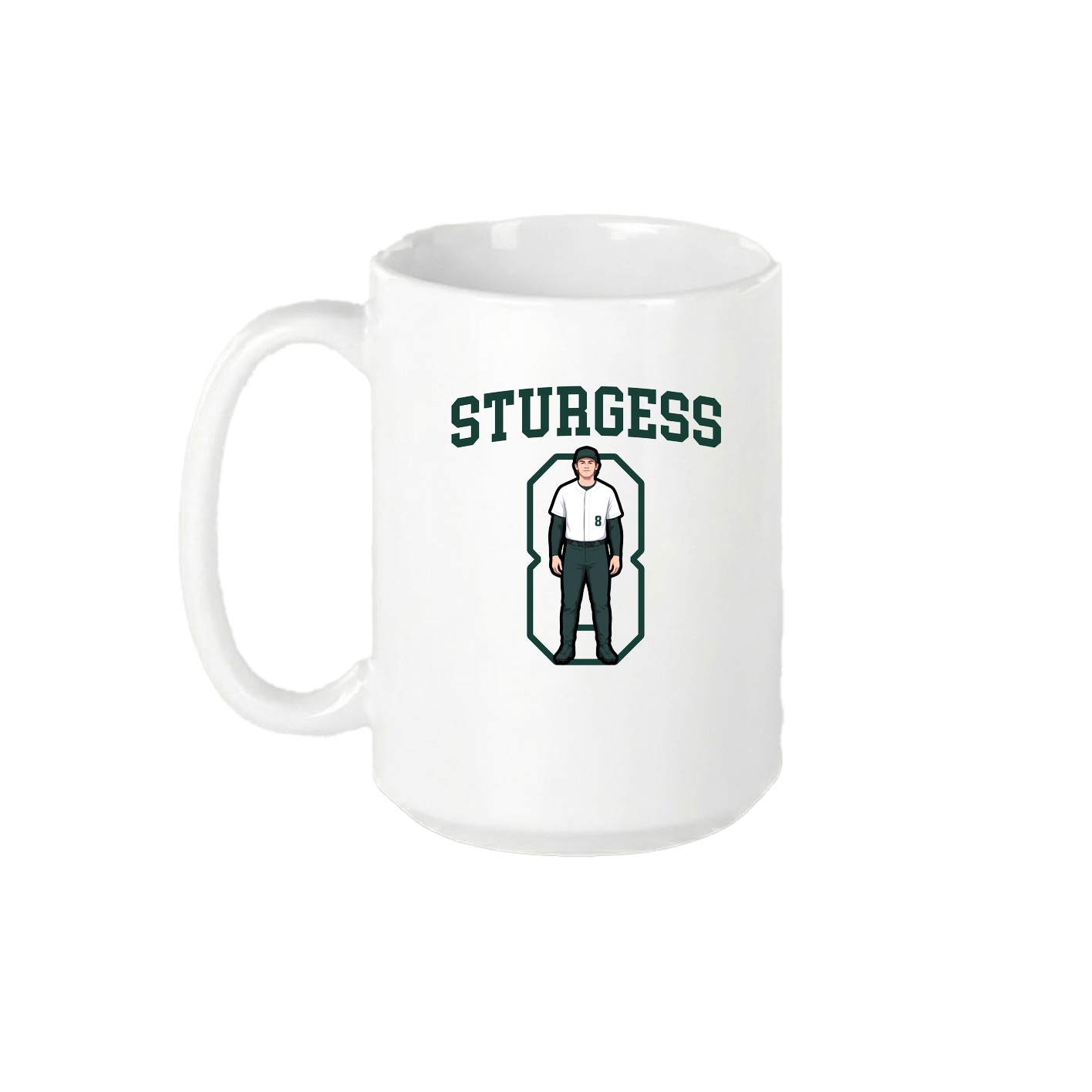 15oz Coffee Mug — Shirsey in White