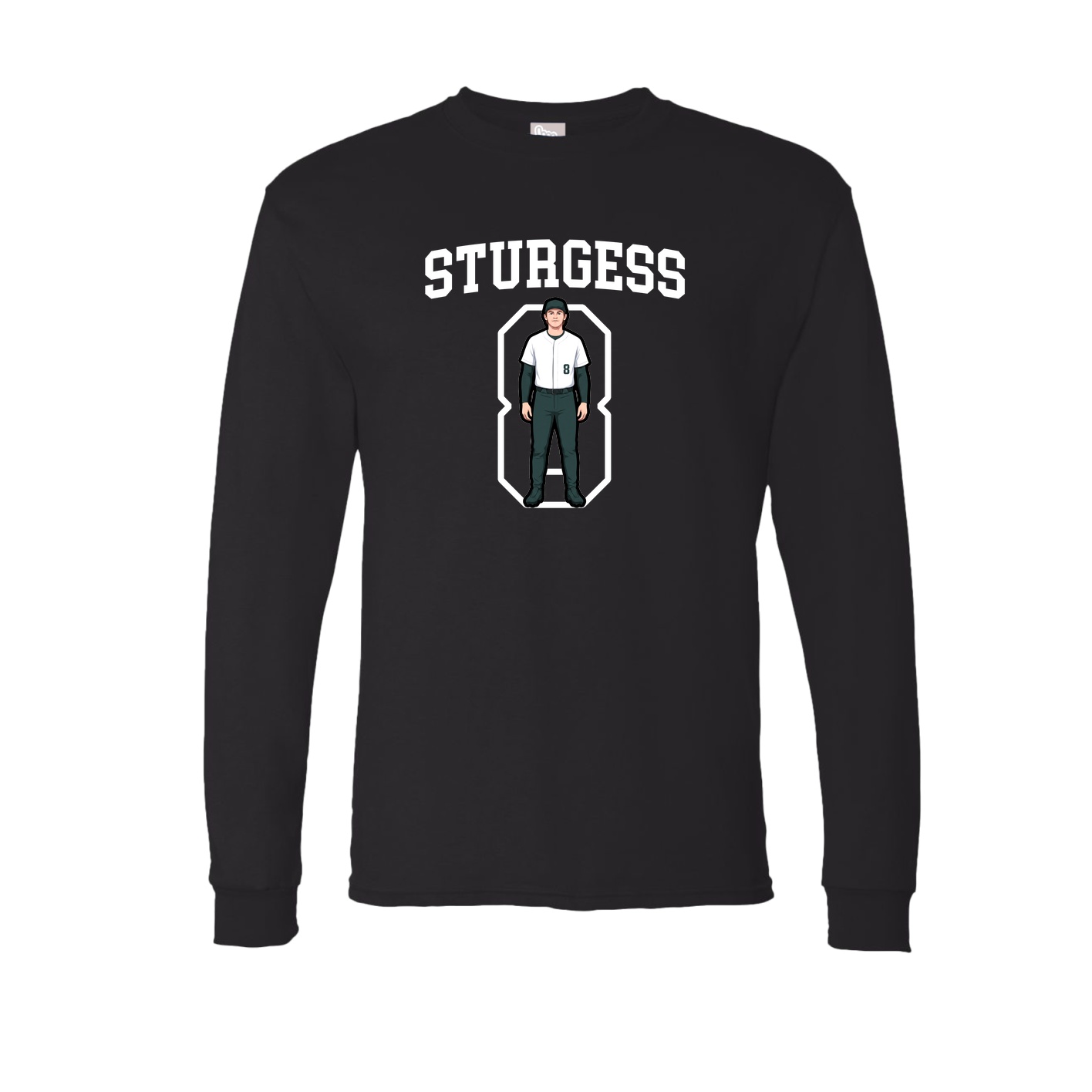 Long Sleeve Tee — Shirsey in Black