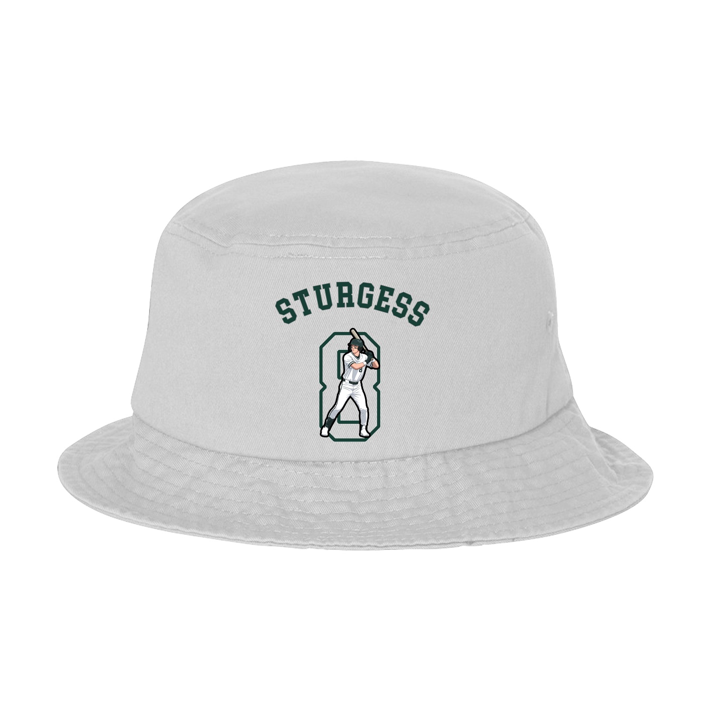 Bucket Cap — Shirsey Arch in White